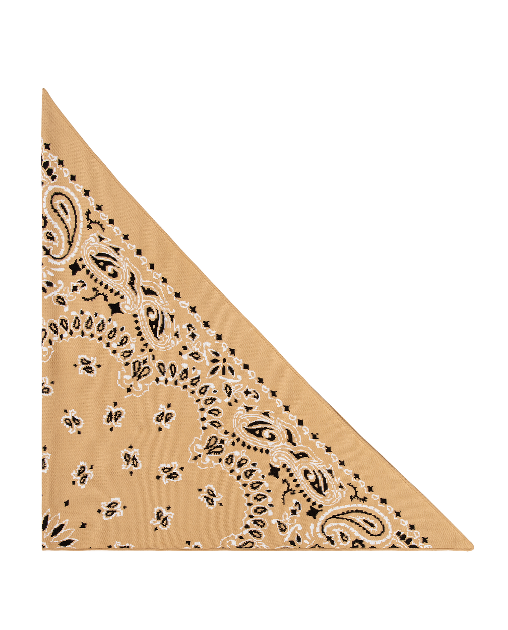The Big Bandana Scarf. -- Camel