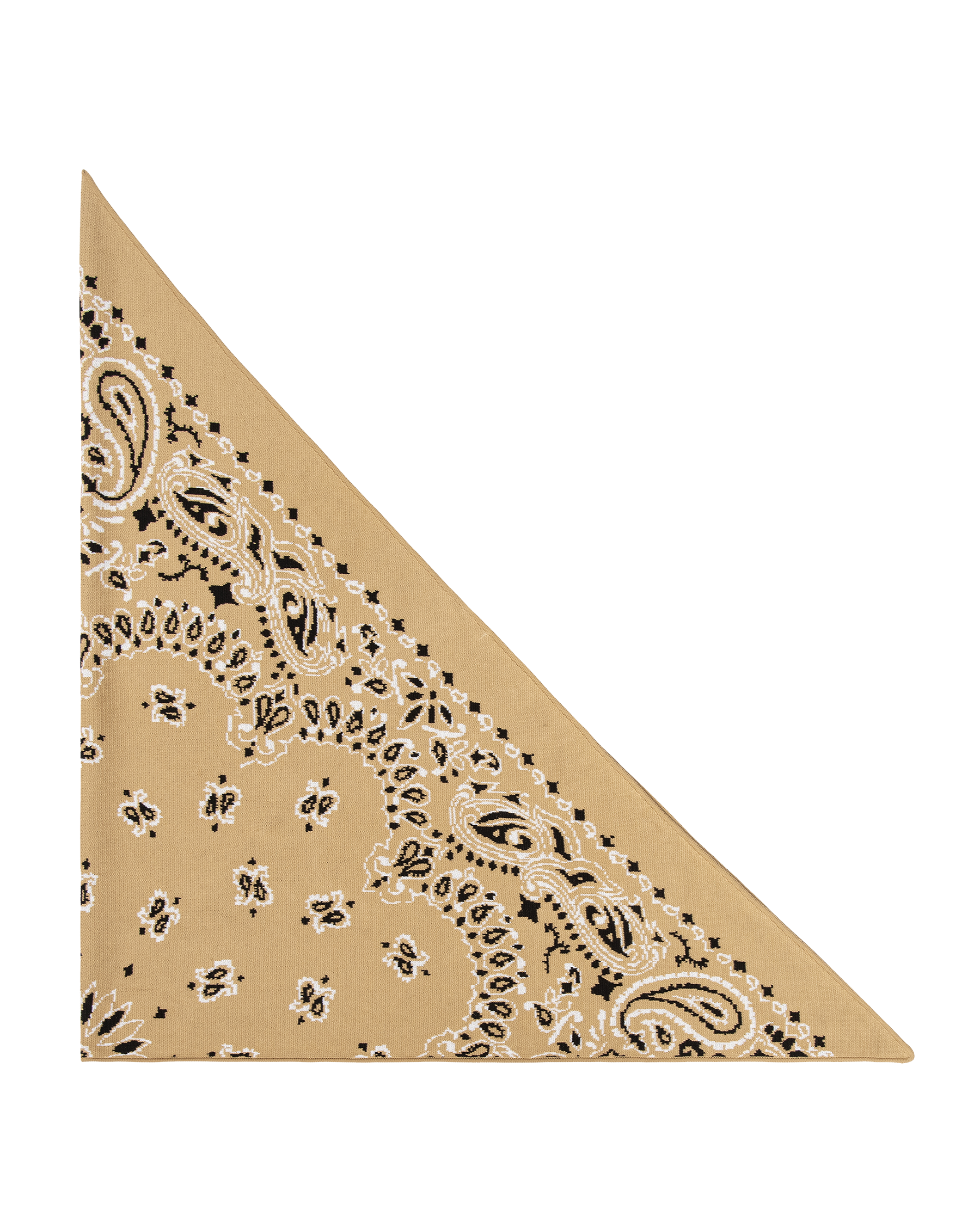 The Big Bandana Scarf. -- Camel