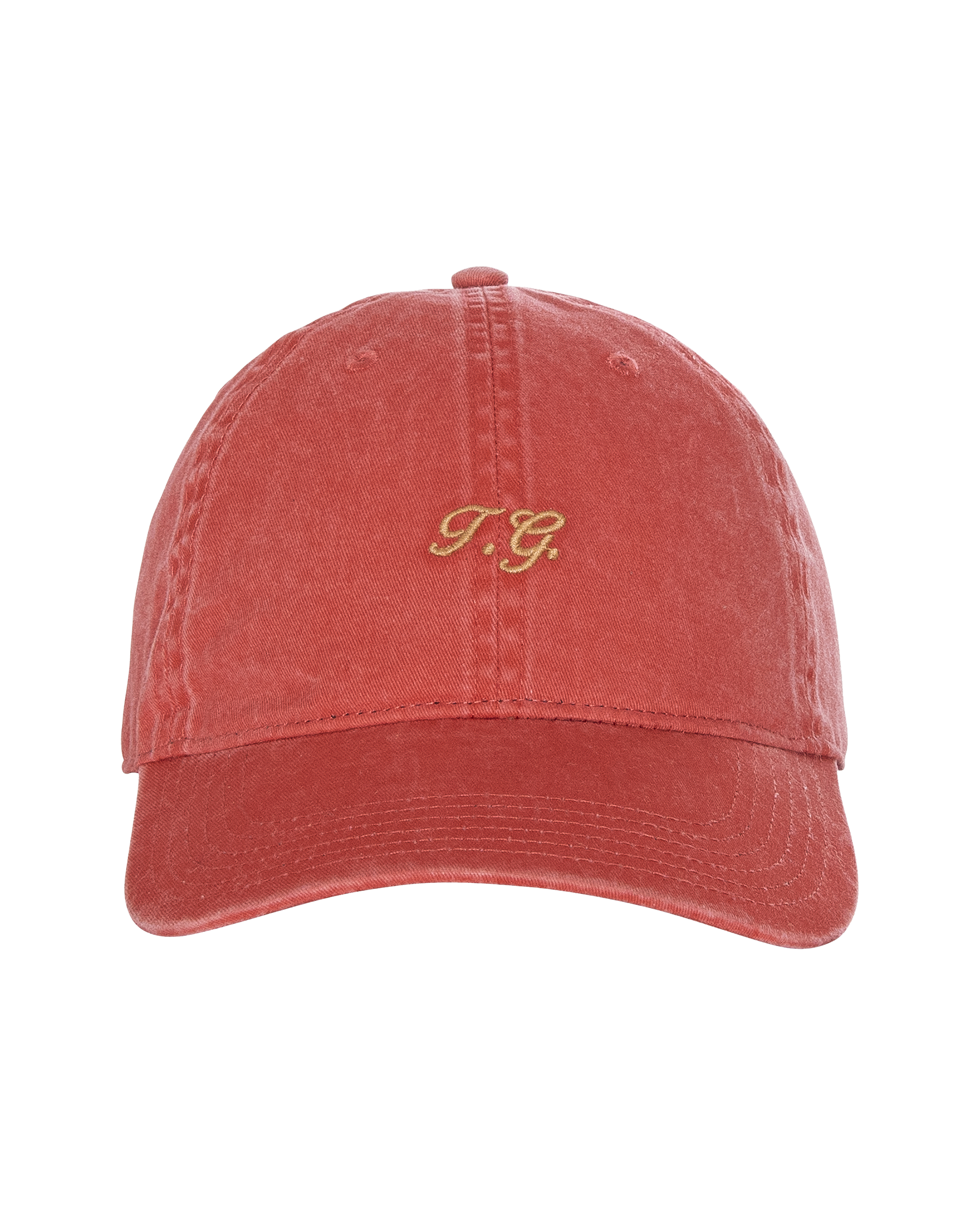 The Classic Baseball Hat. -- Bright Red