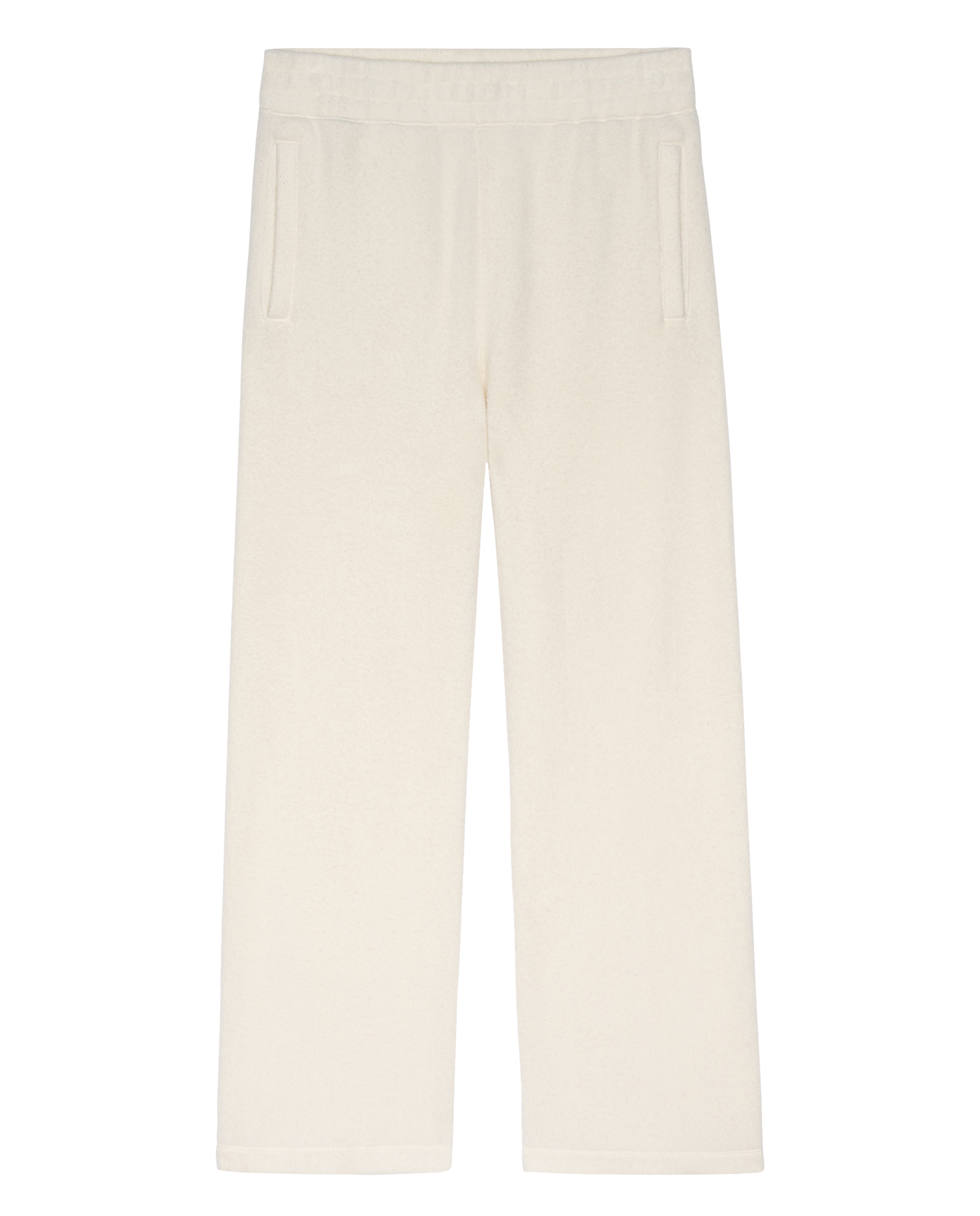 The Plush Victory Sweatpant. -- Washed White