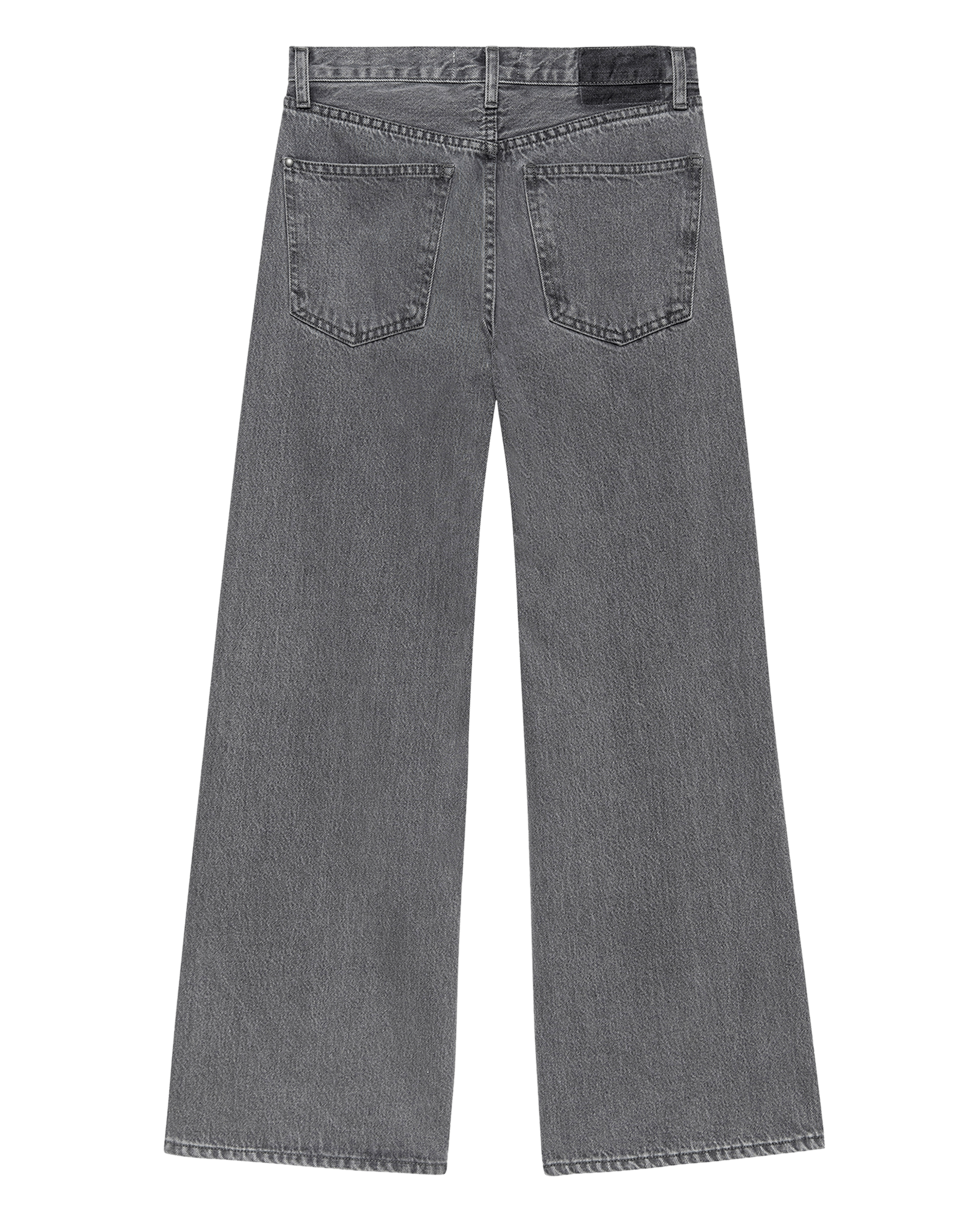 The Slouch Wide Leg Jean. -- Graphite Wash