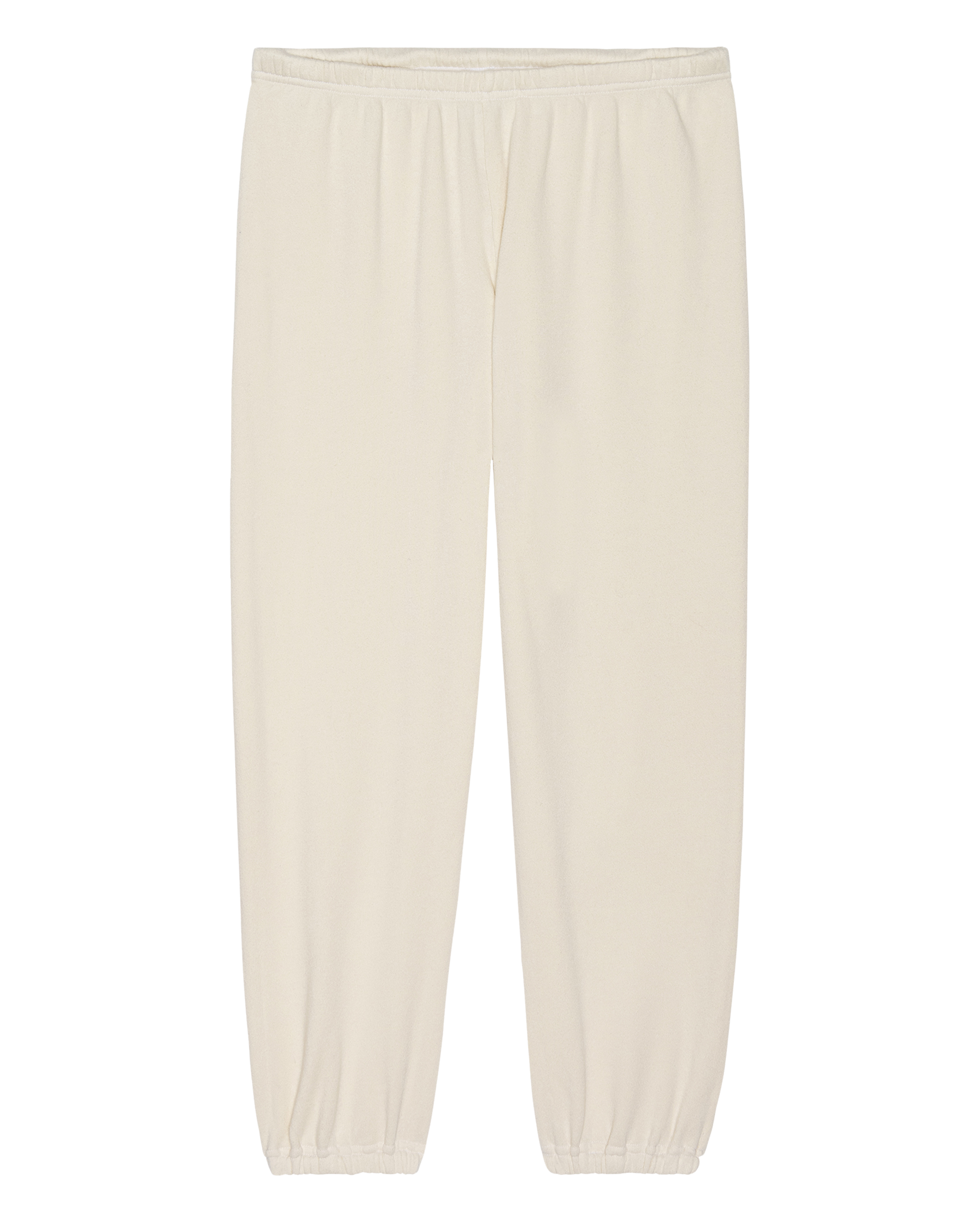 The Fleece Stadium Sweatpant. Solid -- Washed White