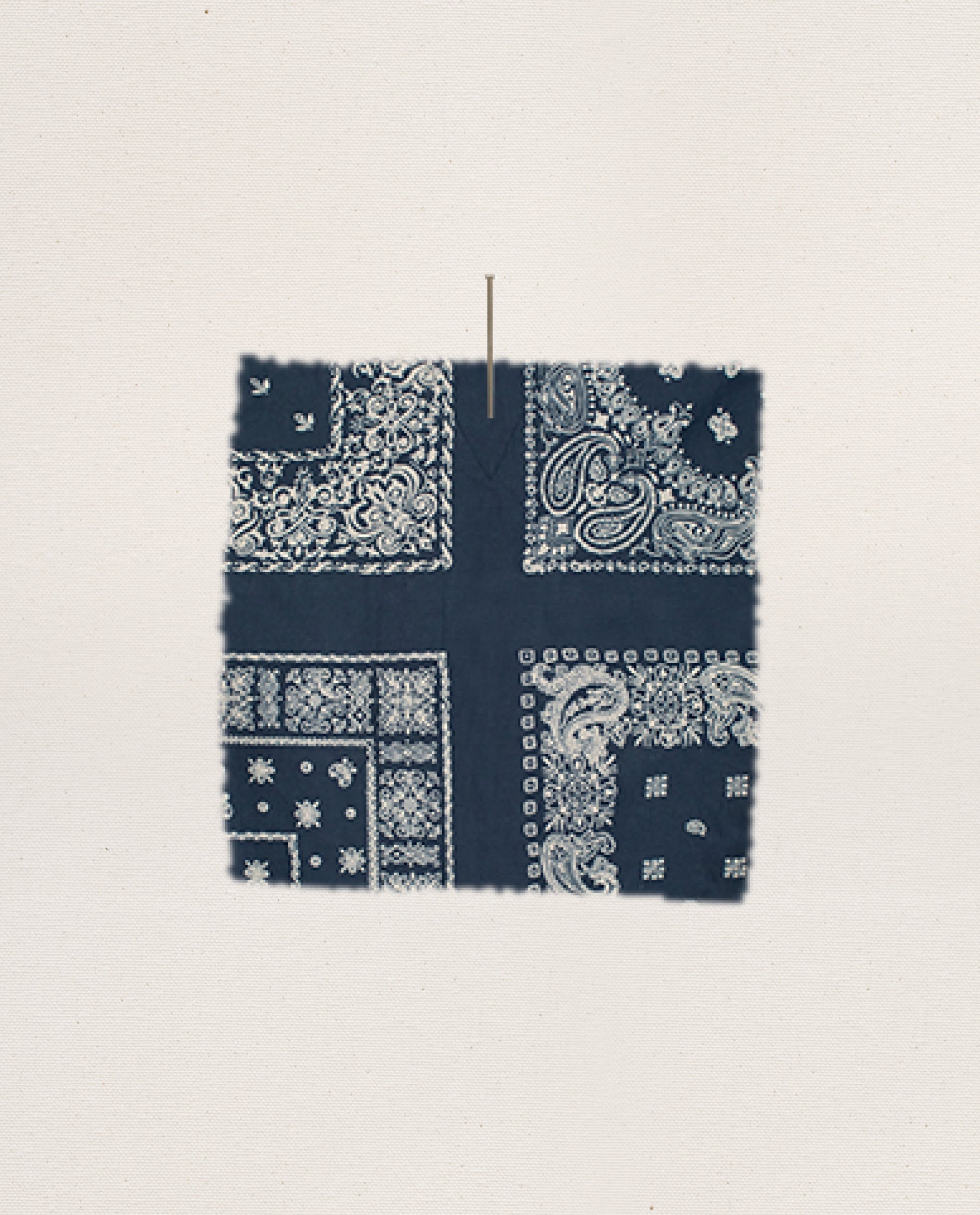 The Pajama Shirt. -- Bandana Patchwork