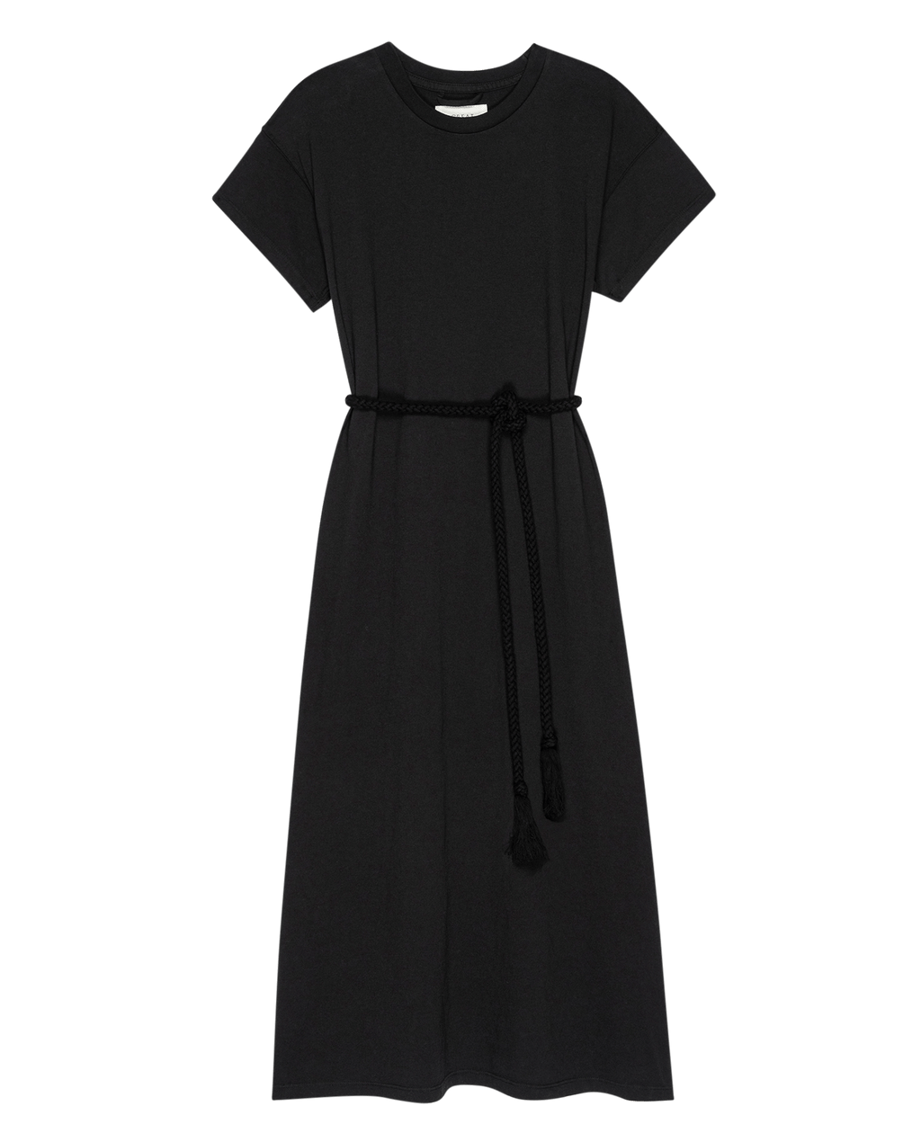 The Boxy Tee Dress. -- Almost Black