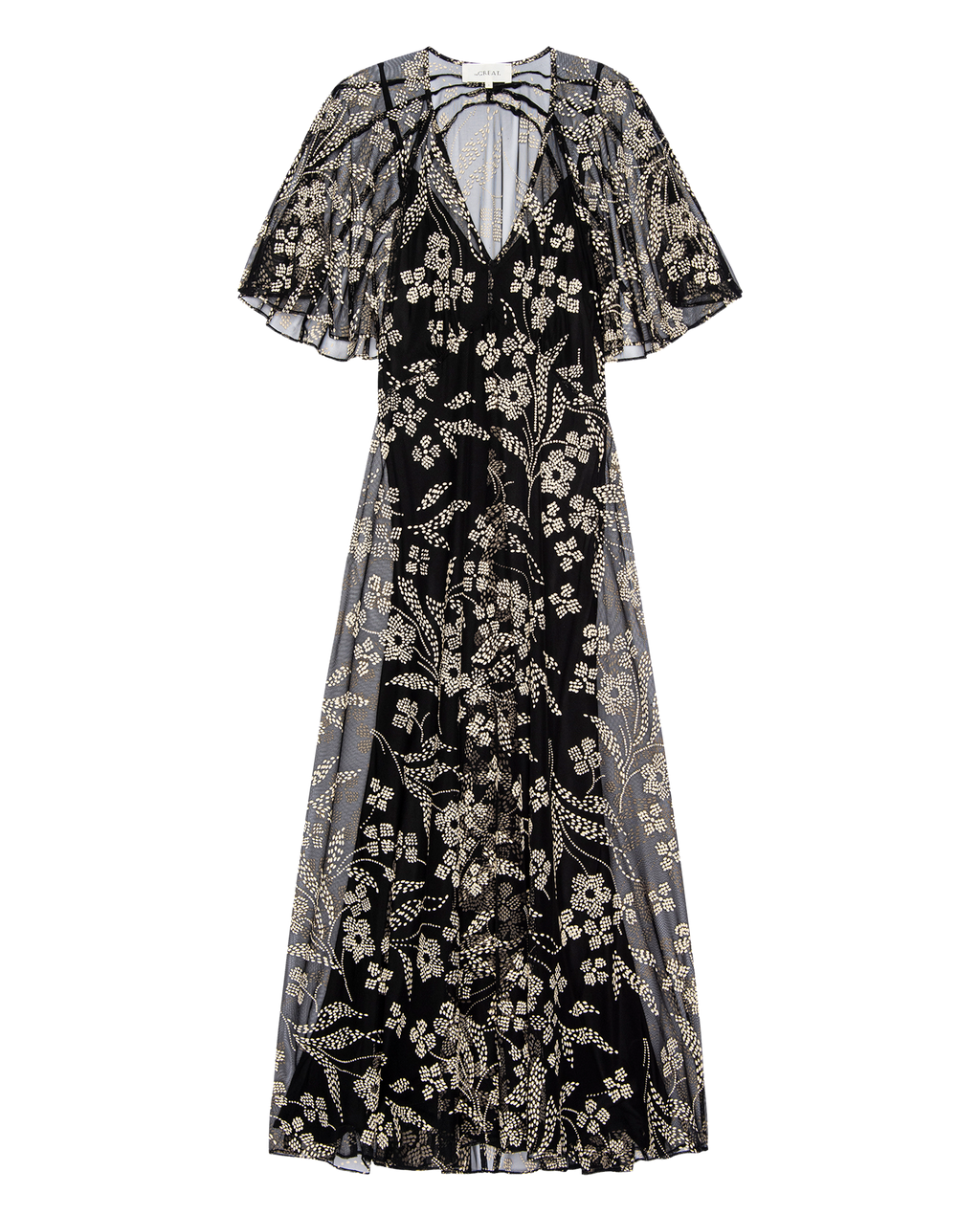 The Festal Dress. -- Brocade Floral