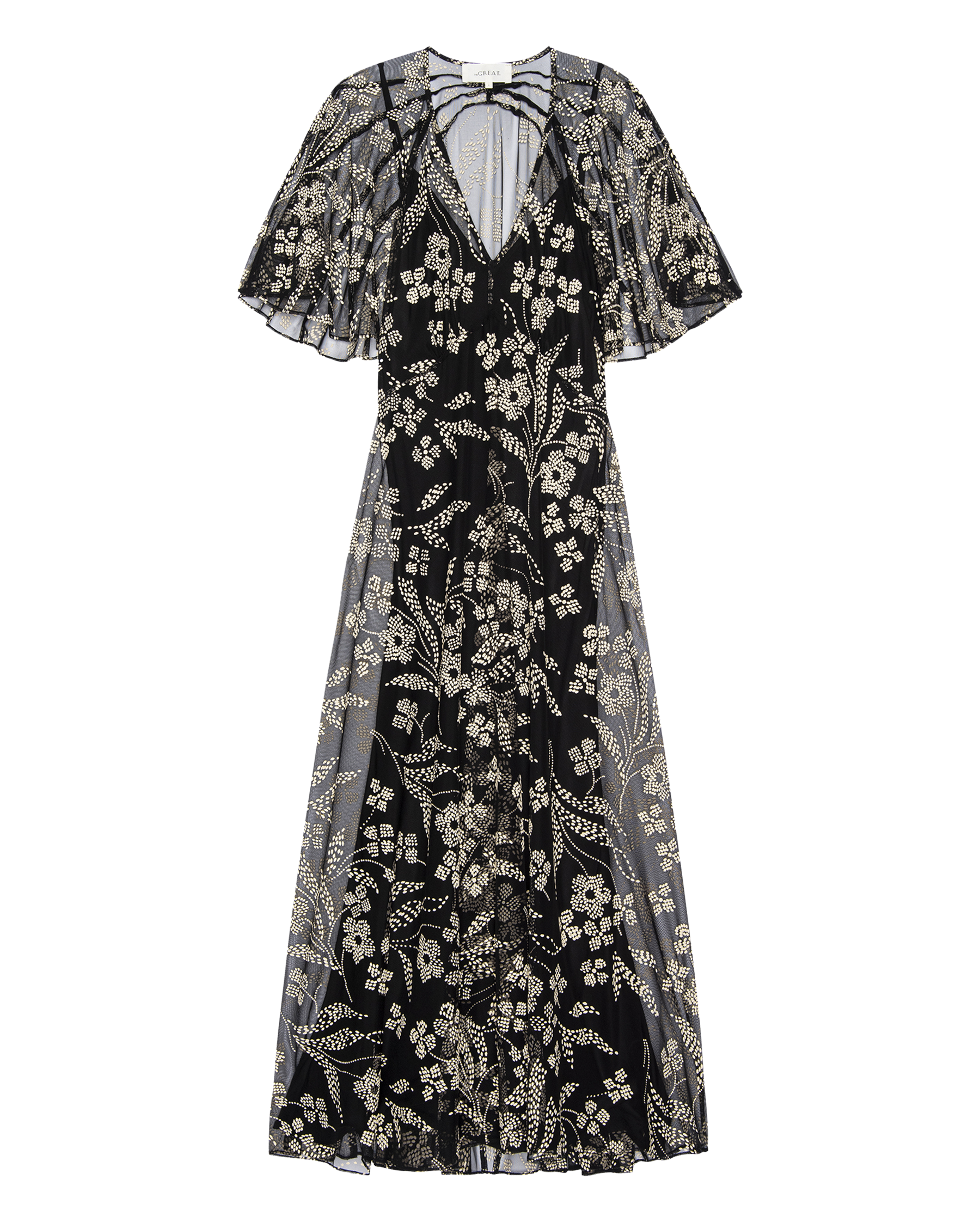 The Festal Dress. -- Brocade Floral