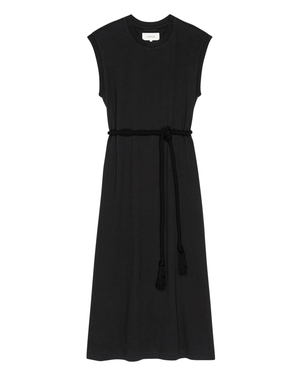 The Square Tee Dress. -- Almost Black