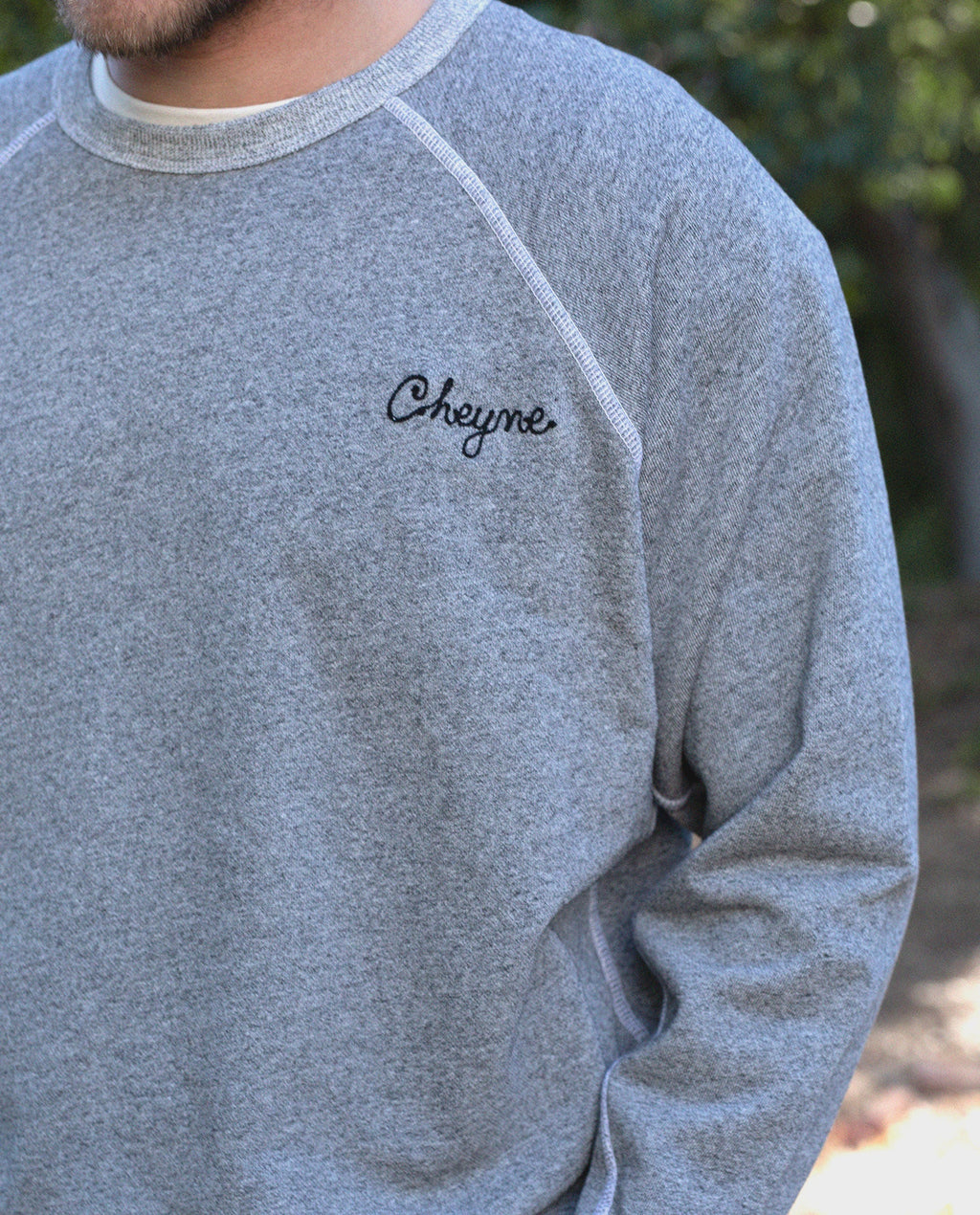 The Men's College Sweatshirt. -- VARSITY GREY