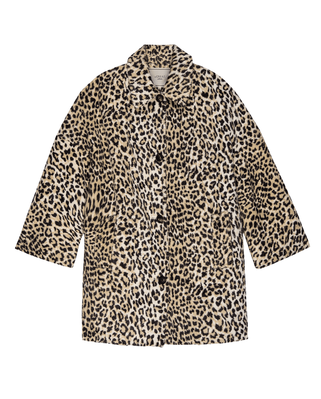 The Car Coat. -- Vintage Leopard