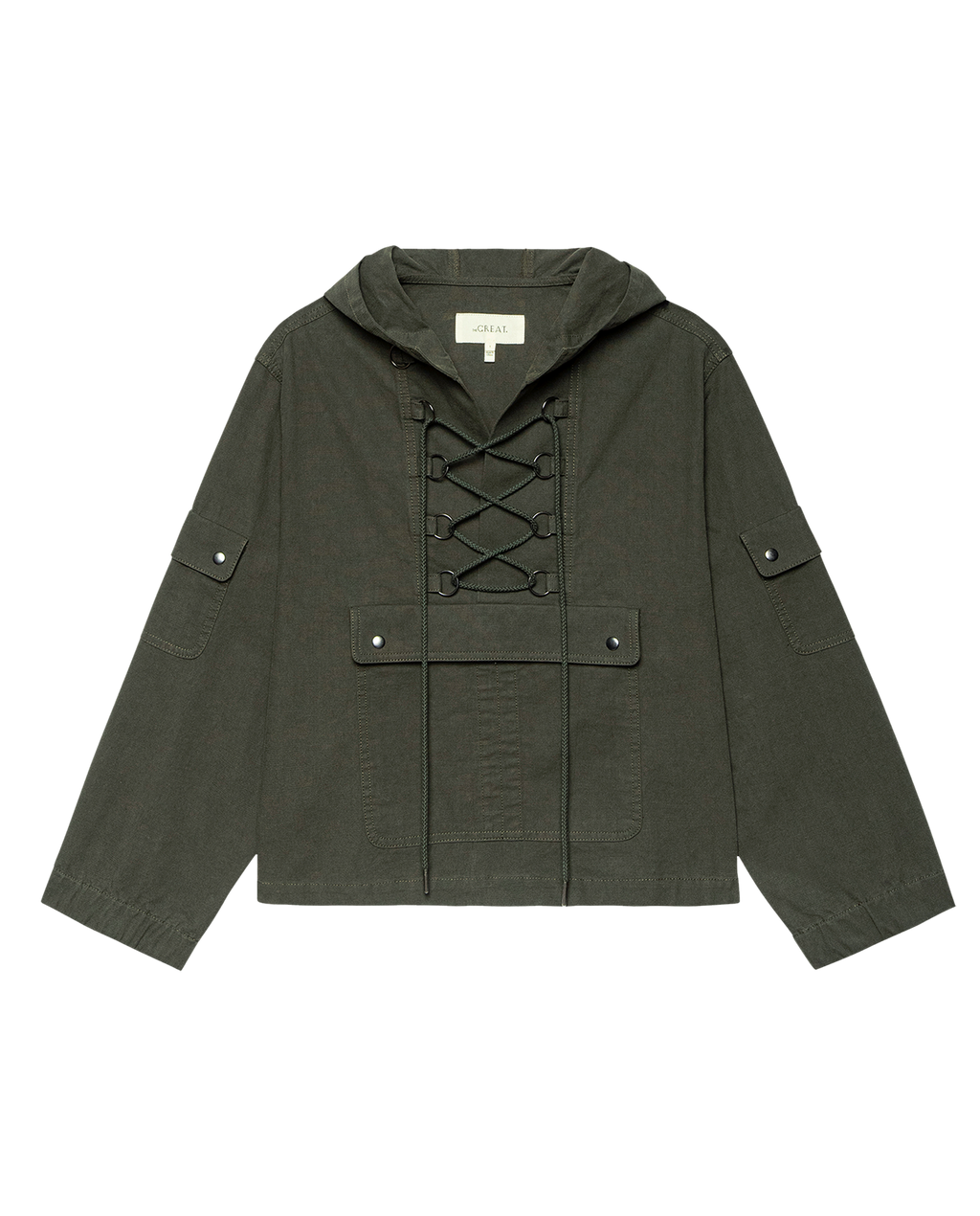 The Utility Pullover. -- Dusty Moss