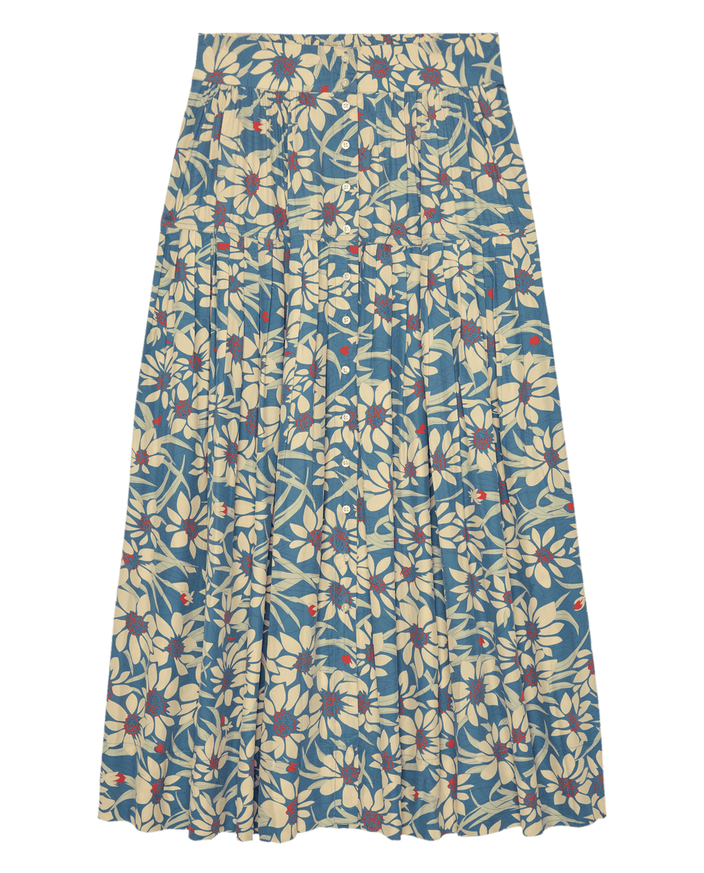 The Highland Skirt. -- Blue Scattered Bloom