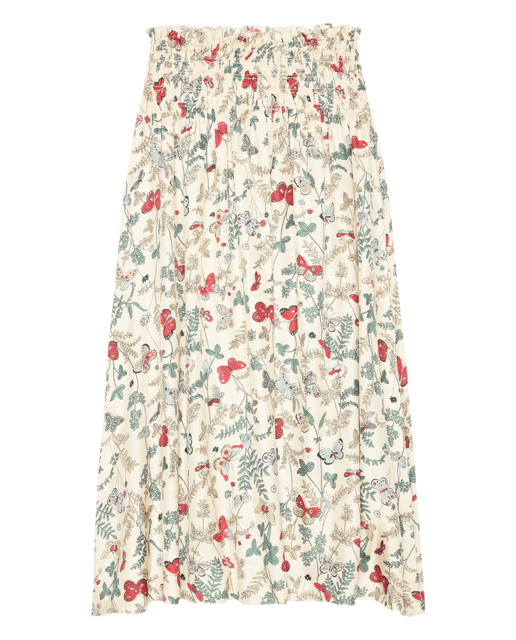The Canary Skirt. -- Floating Butterfly