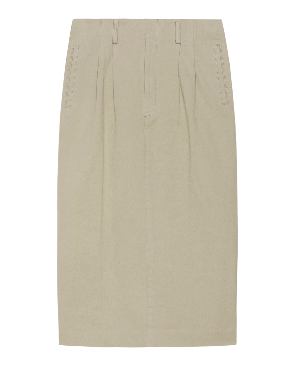 The Pleated Column Skirt. -- Desert Fatigue