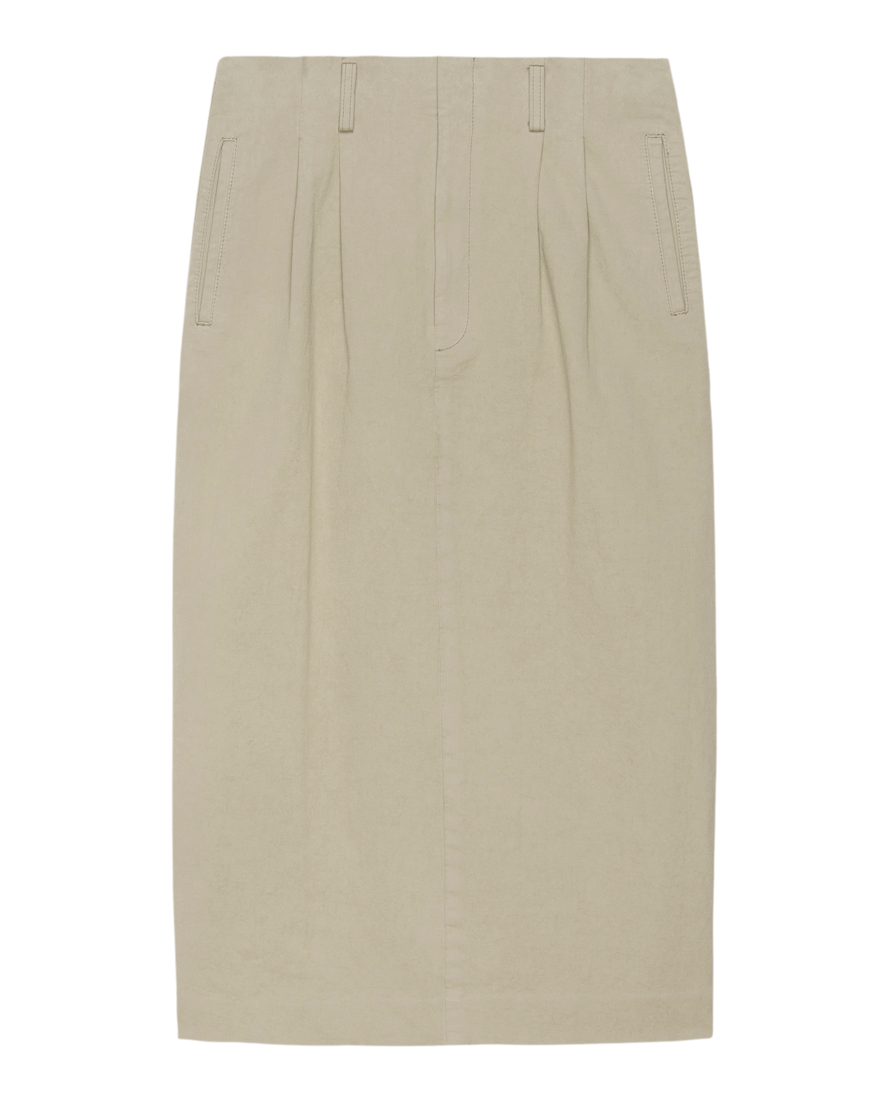 The Pleated Column Skirt. -- Desert Fatigue