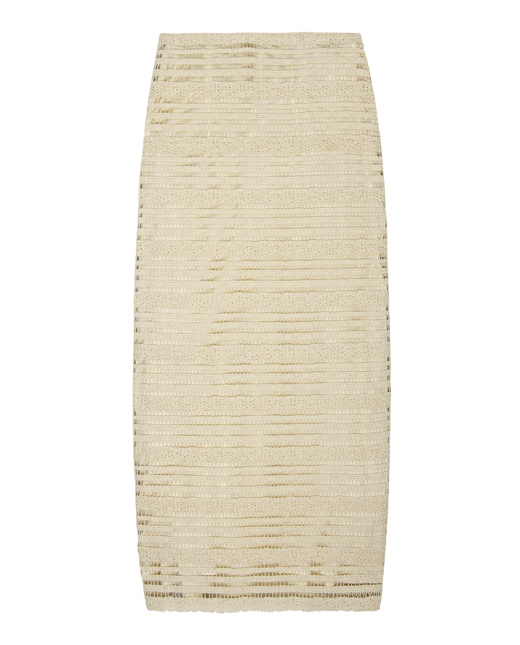 The Pedestal Skirt. -- Cream