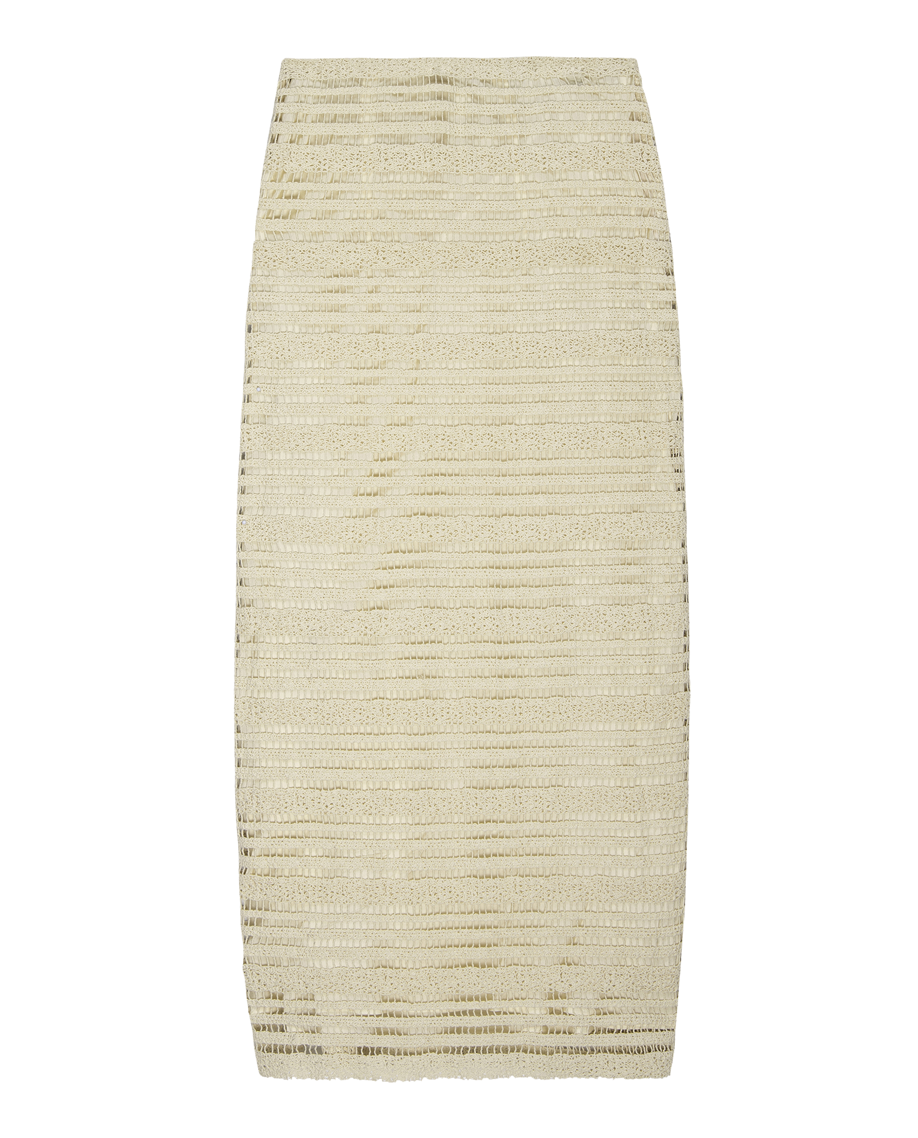The Pedestal Skirt. -- Cream