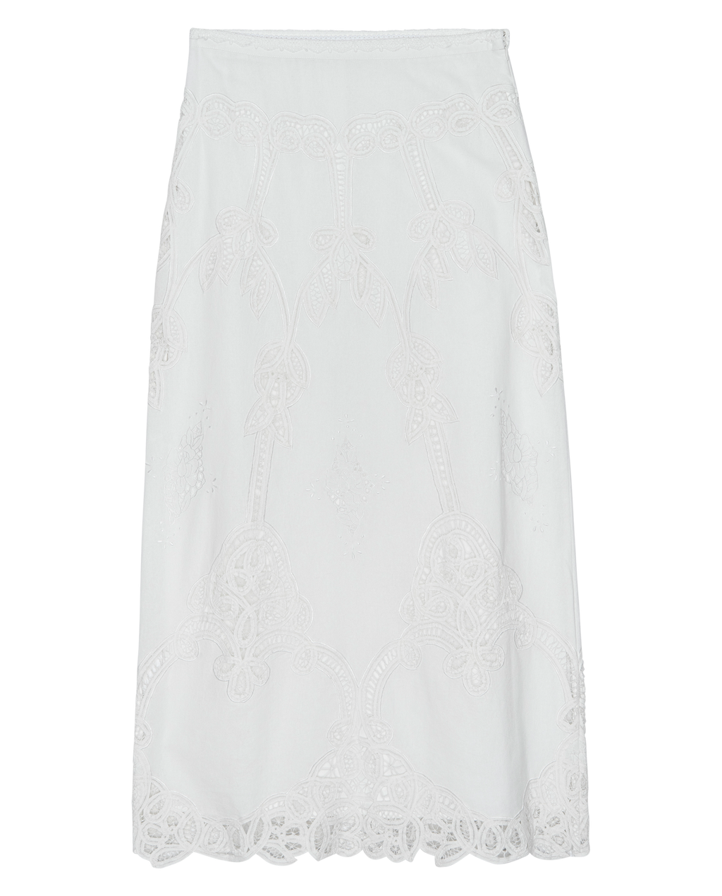 The Picnic Skirt. -- Cream