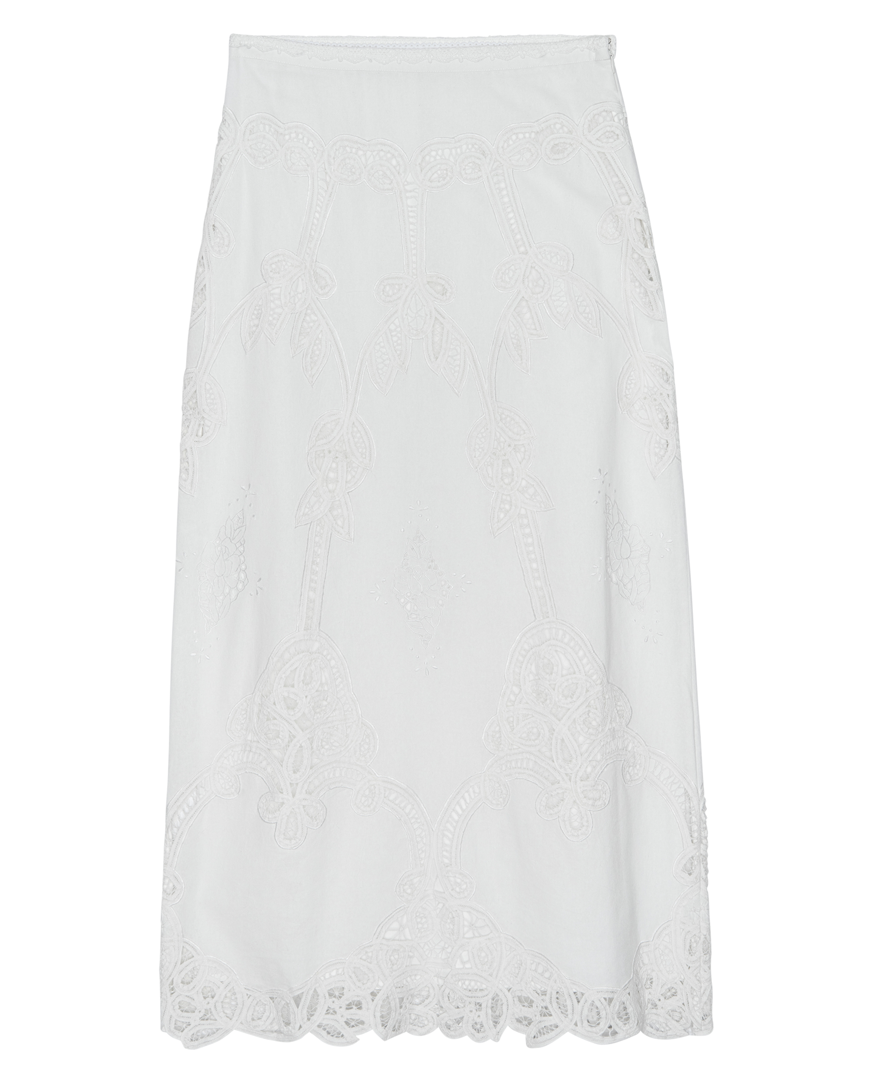 The Picnic Skirt. -- Cream