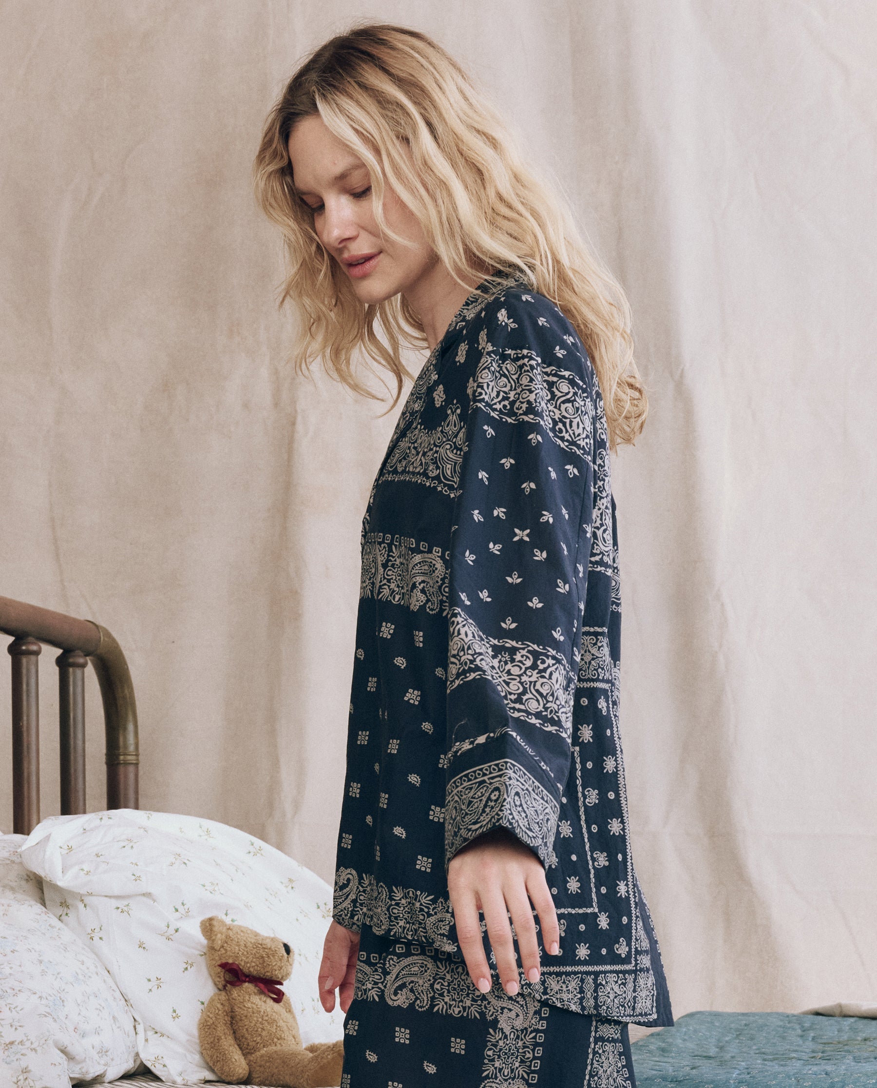 The Pajama Shirt. -- Bandana Patchwork