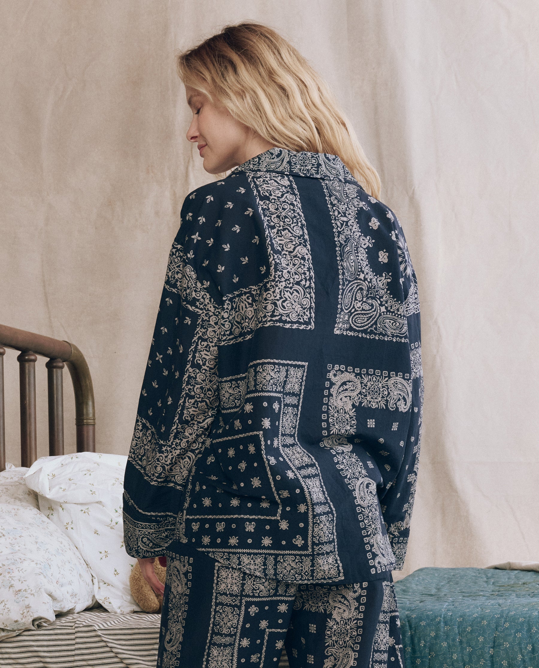 The Pajama Shirt. -- Bandana Patchwork