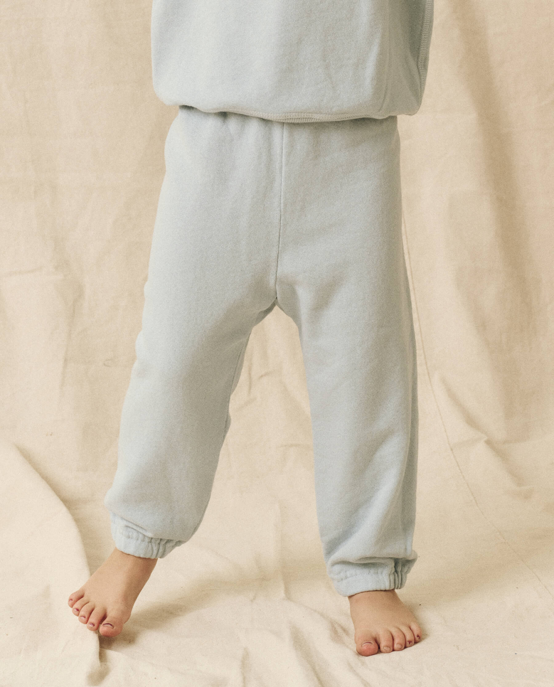 The Little Stadium Sweatpant. Solid -- Light Sky