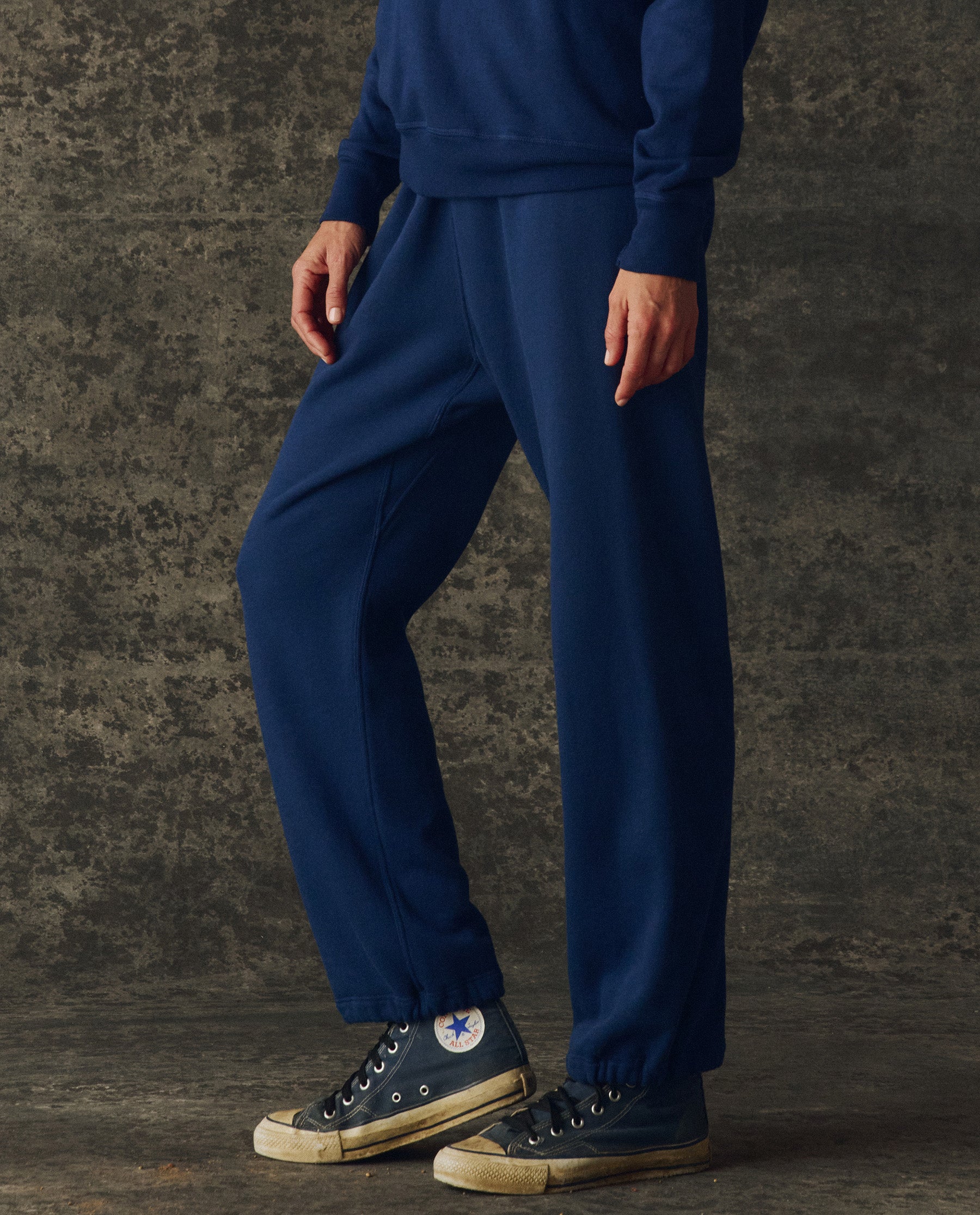 The Fleece Sport Sweatpant. Solid -- Navy
