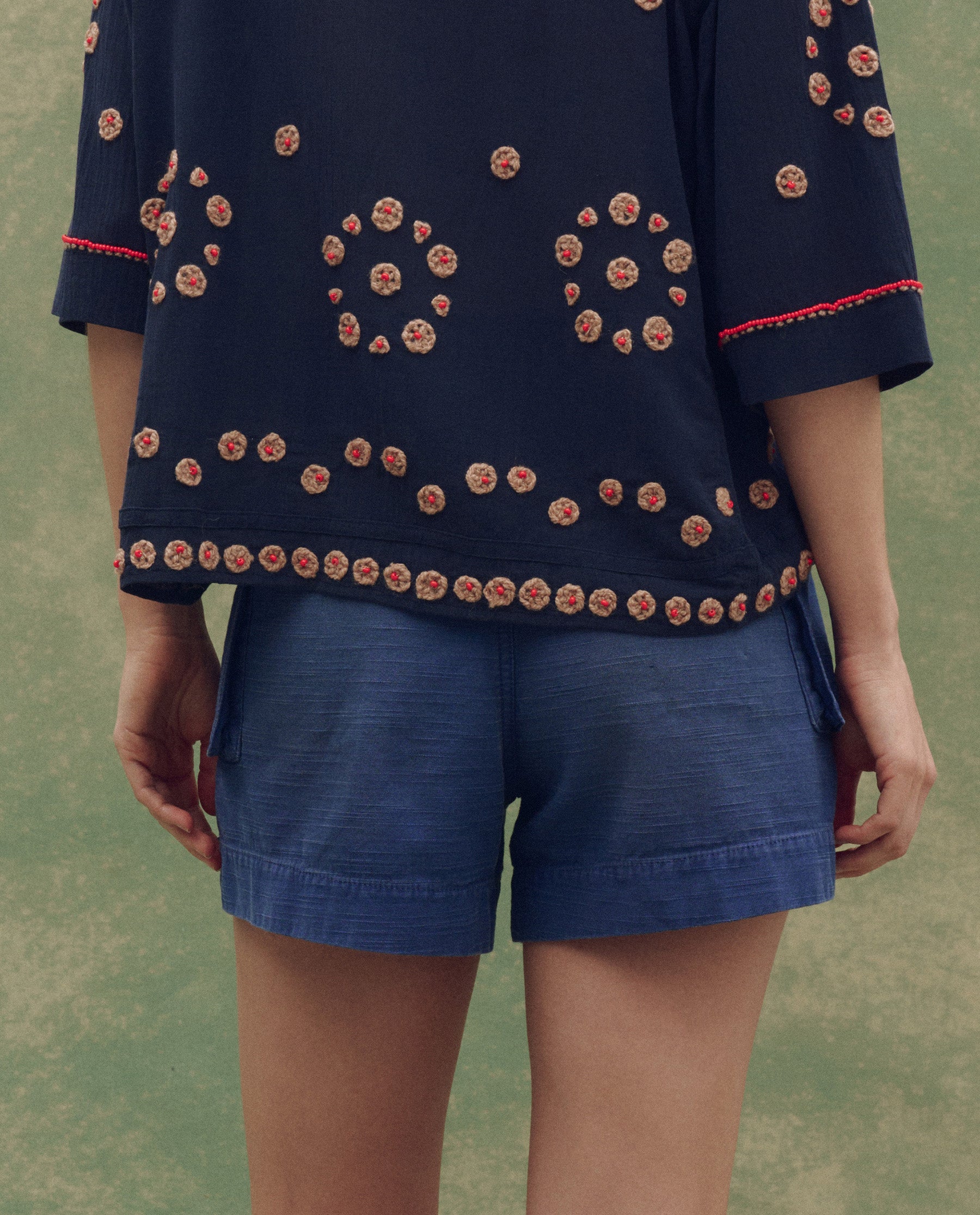 The Cargo Fatigue Short. -- Vintage Blue