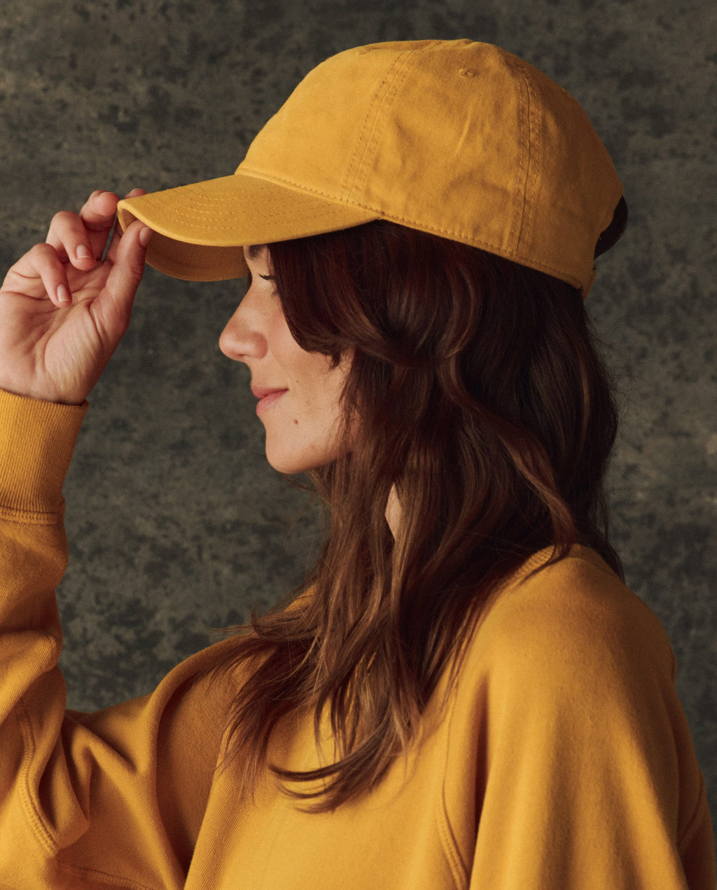 The Classic Baseball Hat. -- Bright Yellow