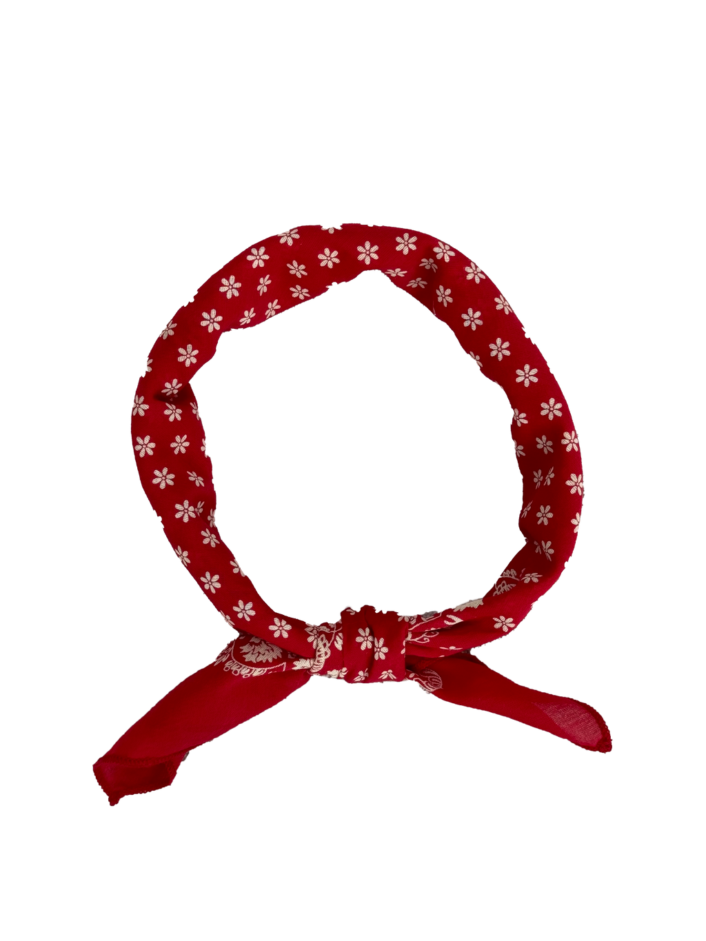 The Bandana. -- Small -- Bright Red
