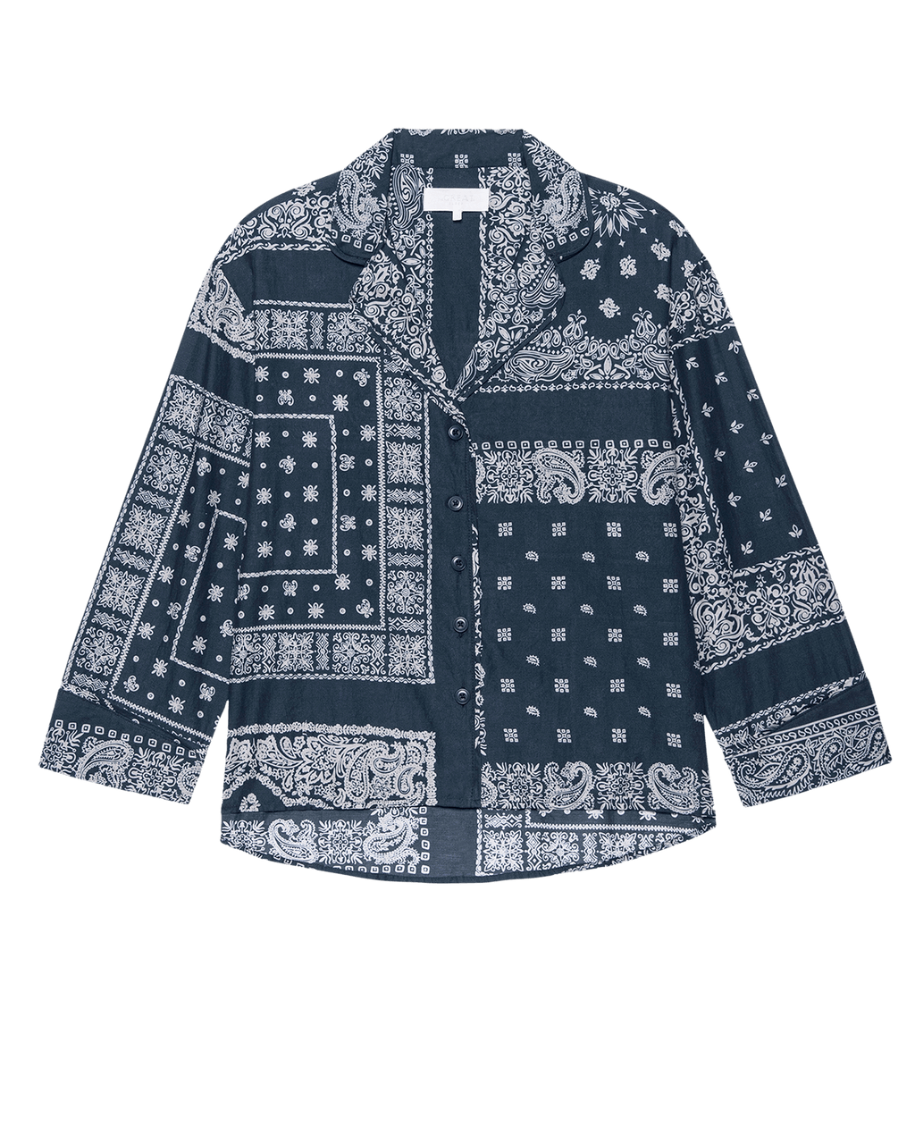 The Pajama Shirt. -- Bandana Patchwork