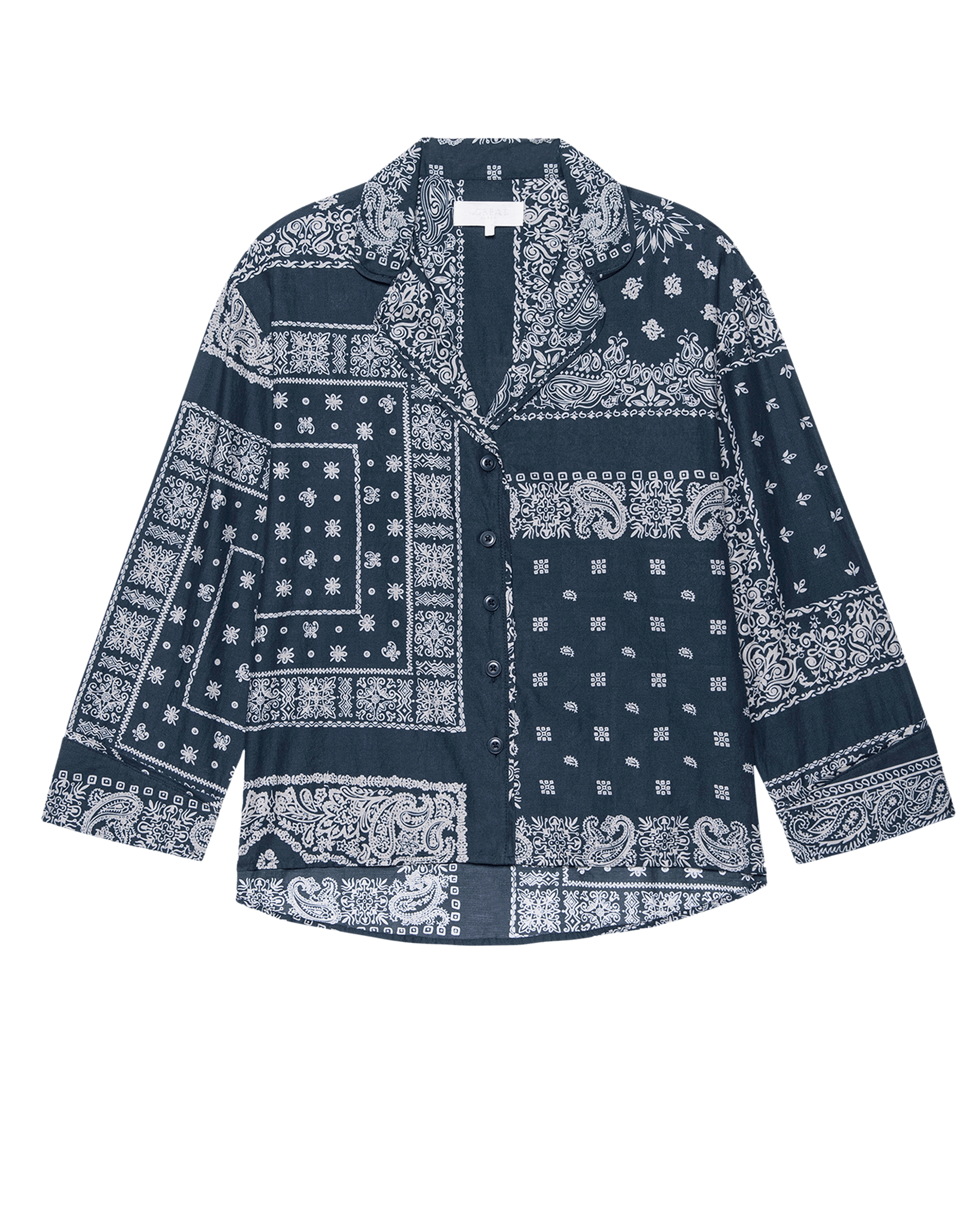 The Pajama Shirt. -- Bandana Patchwork