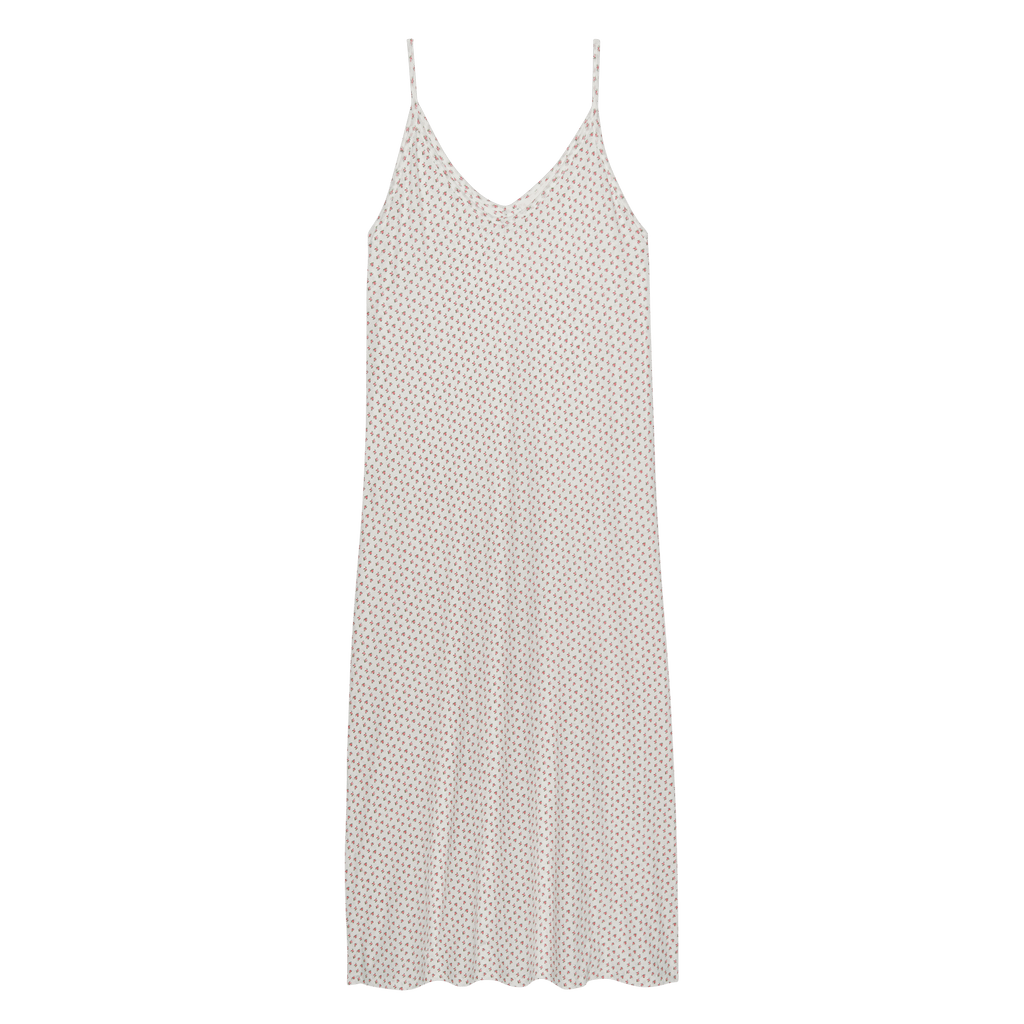 The Slip Sleeper V Neck Dress. -- Calico Rose