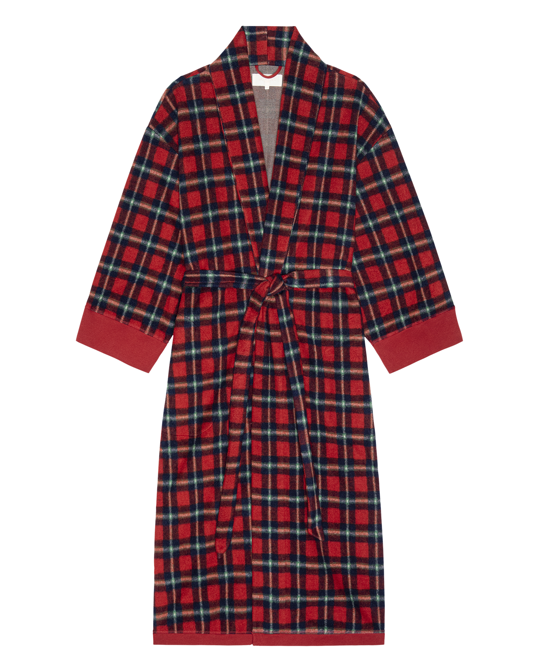 The Plush Fleece Robe. -- Cedarwoods Plaid