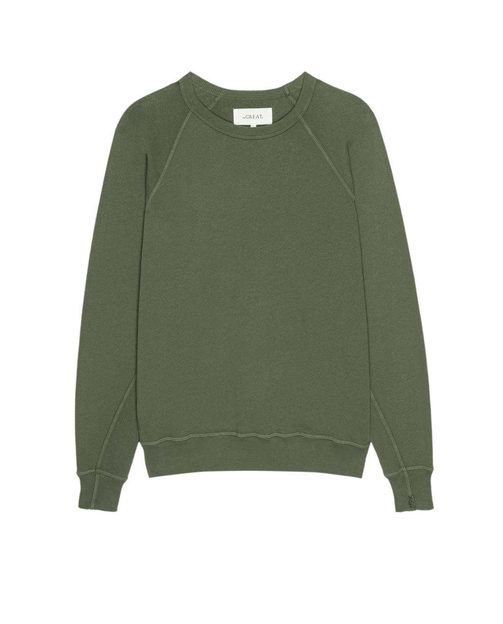 The College Sweatshirt. Solid -- Heritage Army