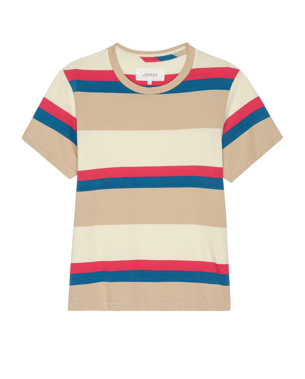 The Little Tee. Novelty -- Study Hall Stripe