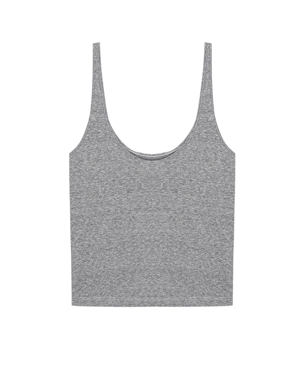 The Scoop Neck Tank. -- Heather Grey