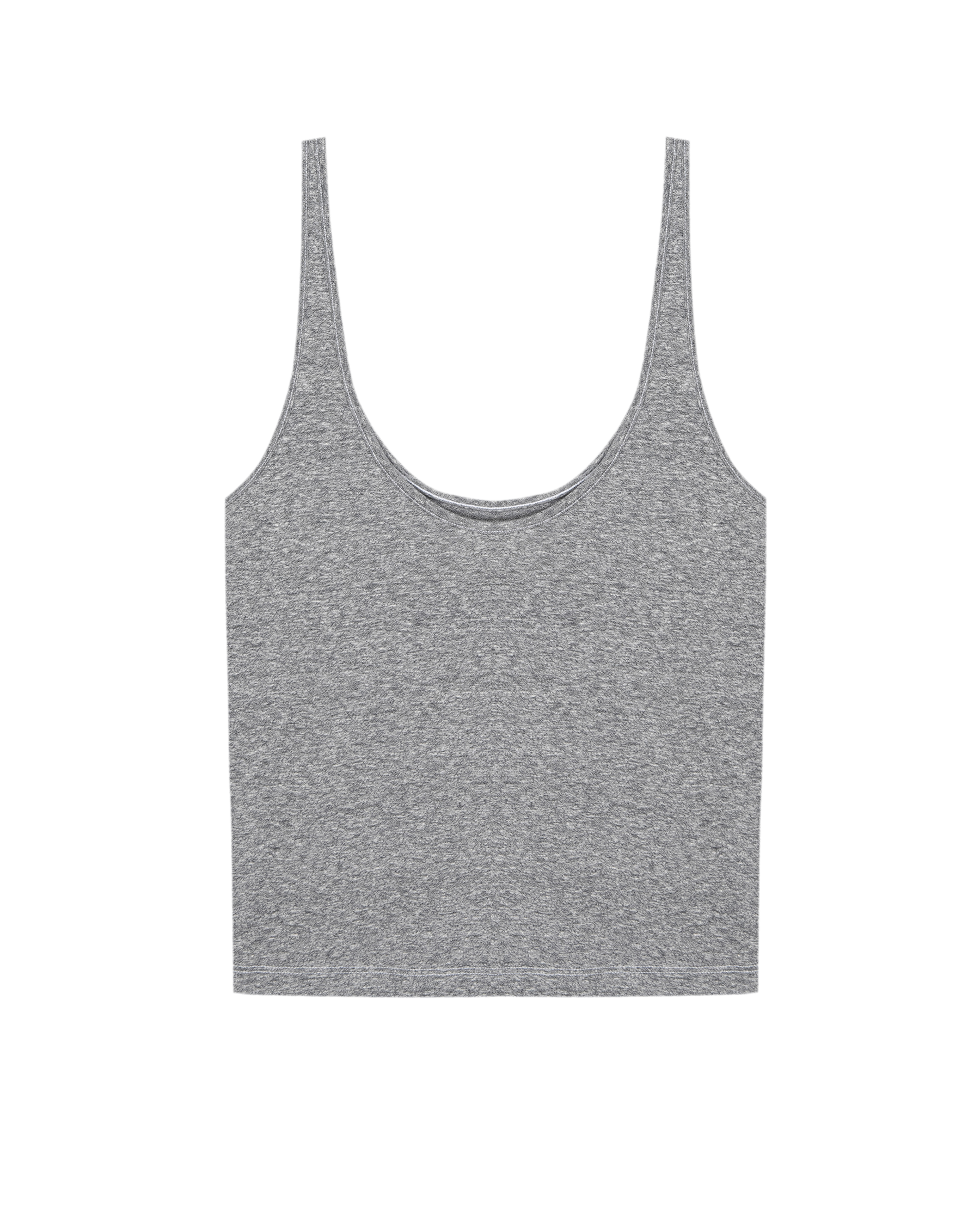 The Scoop Neck Tank. -- Heather Grey