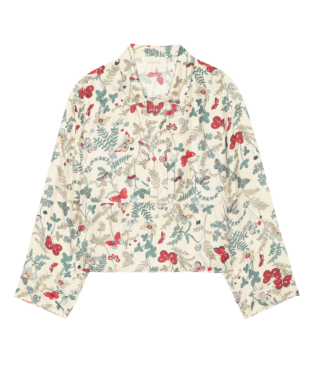 The Meadow Henley Top. -- Floating Butterfly