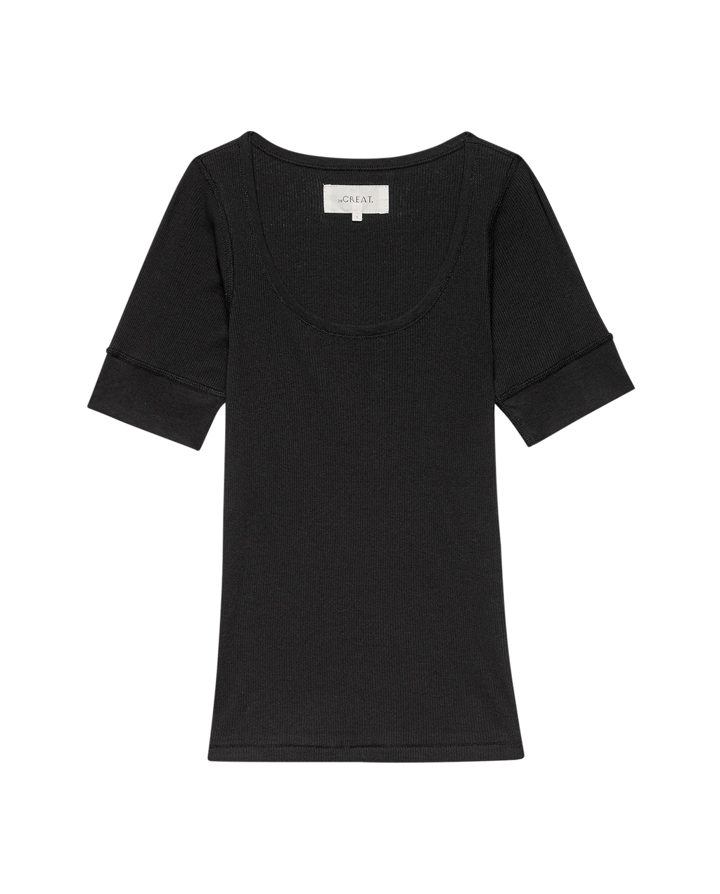 The Baby Rib Ballet Tee. -- Almost Black