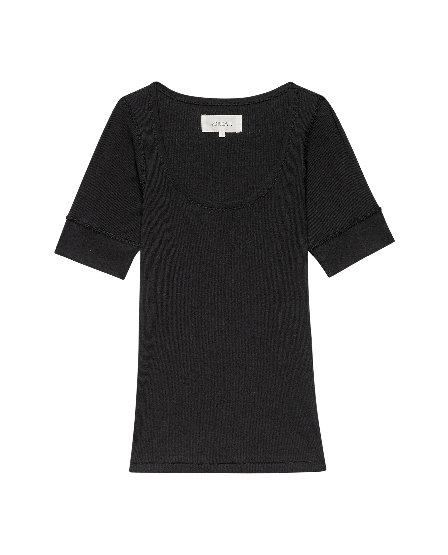 The Baby Rib Ballet Tee. -- Almost Black
