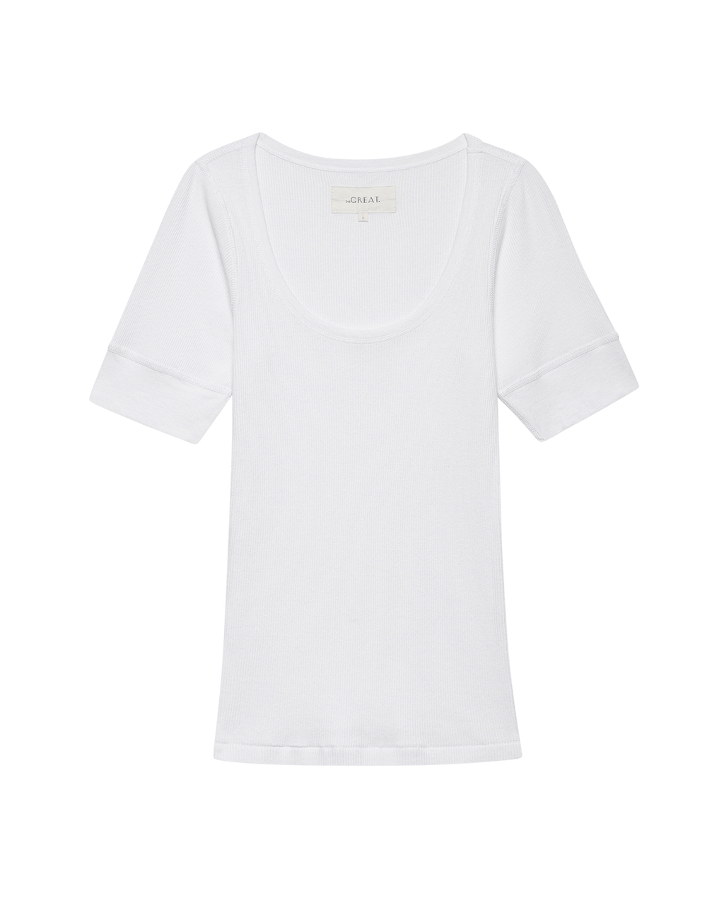 The Baby Rib Ballet Tee. -- True White