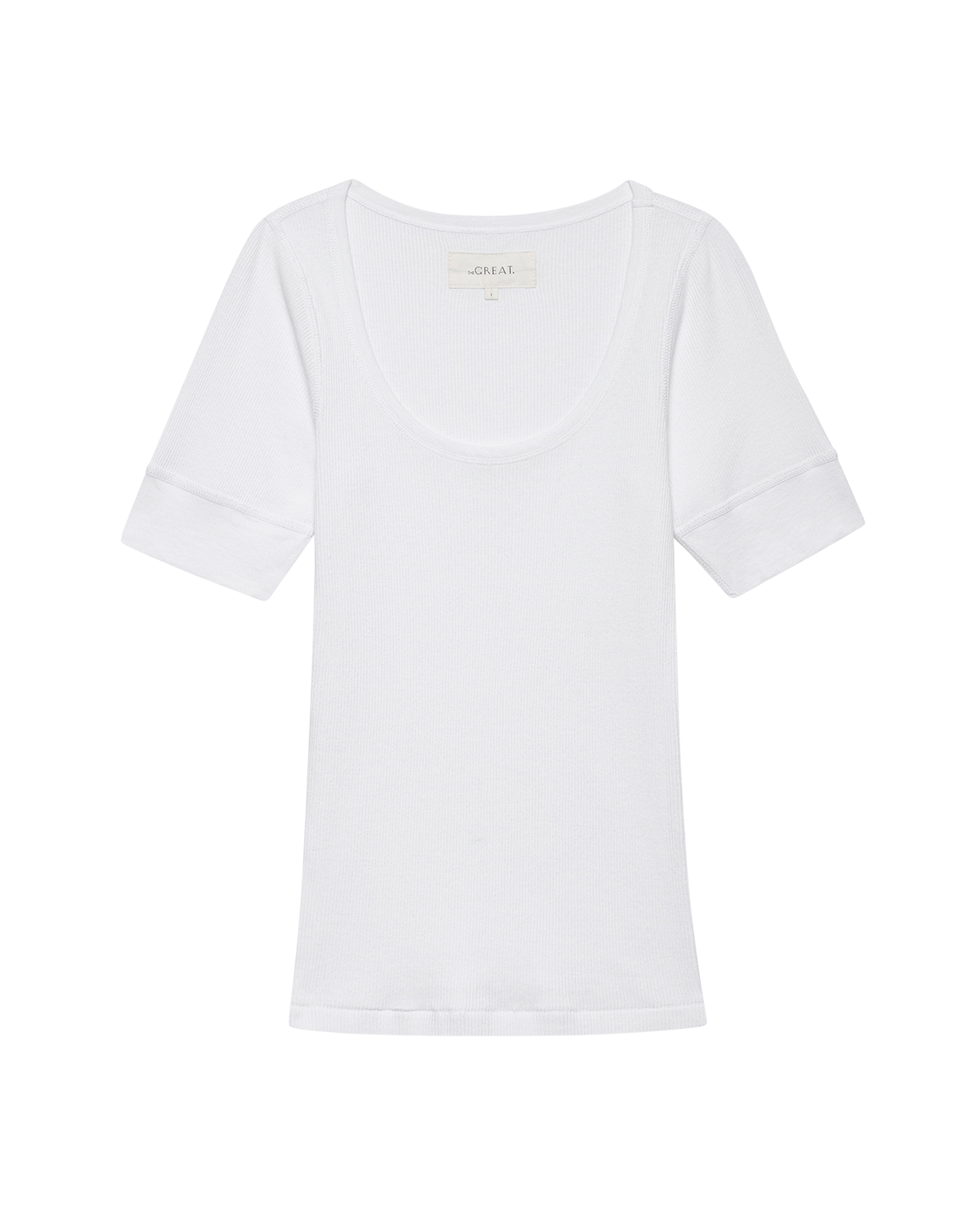 The Baby Rib Ballet Tee. -- True White