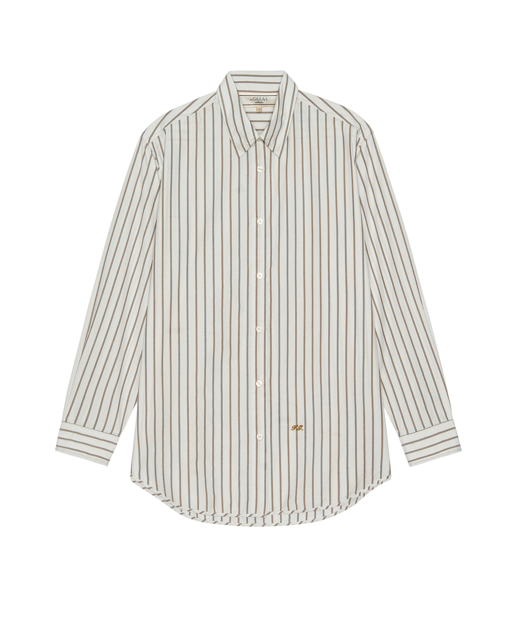 The Menswear Button Up. -- Ivy League Stripe