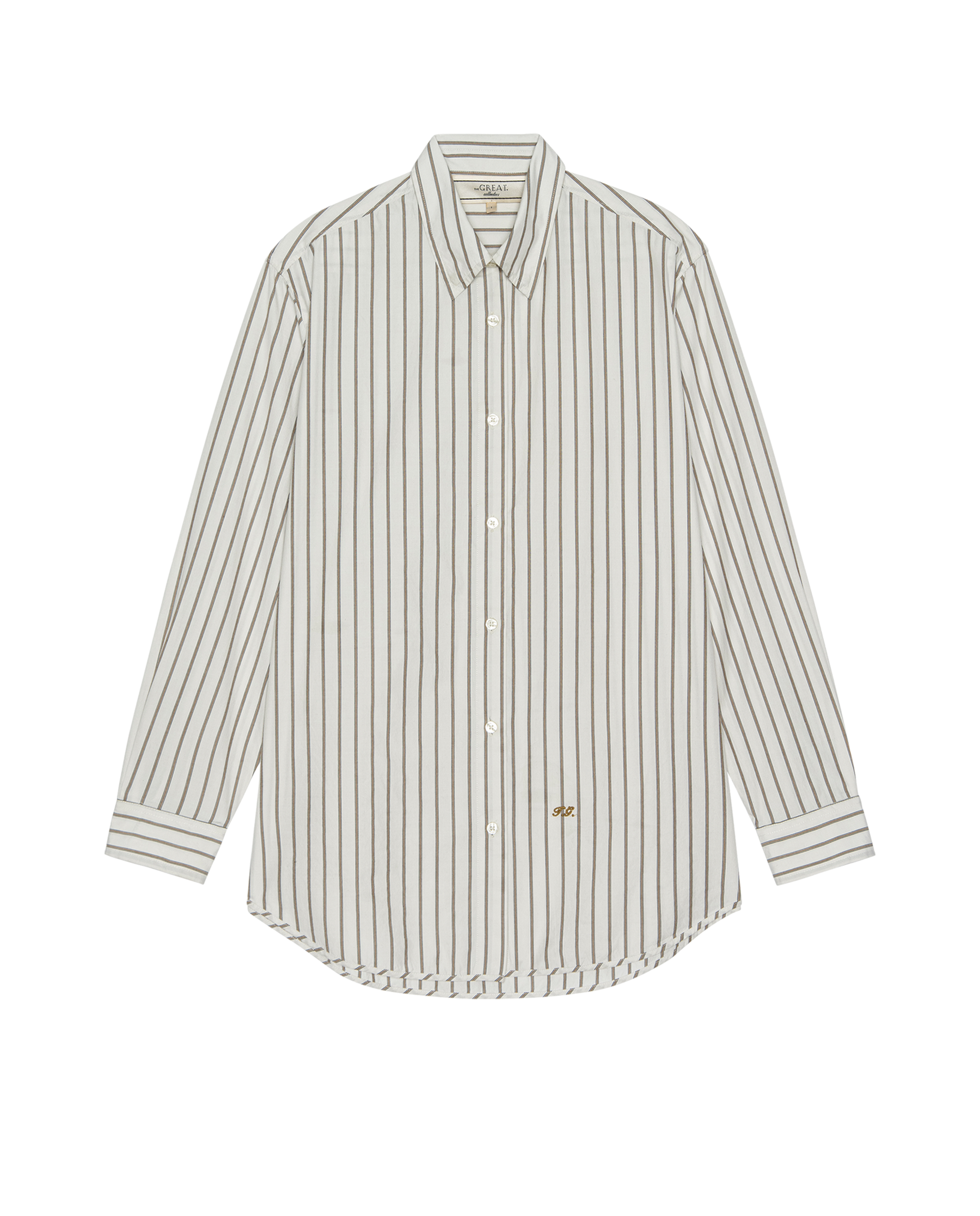 The Menswear Button Up. -- Ivy League Stripe