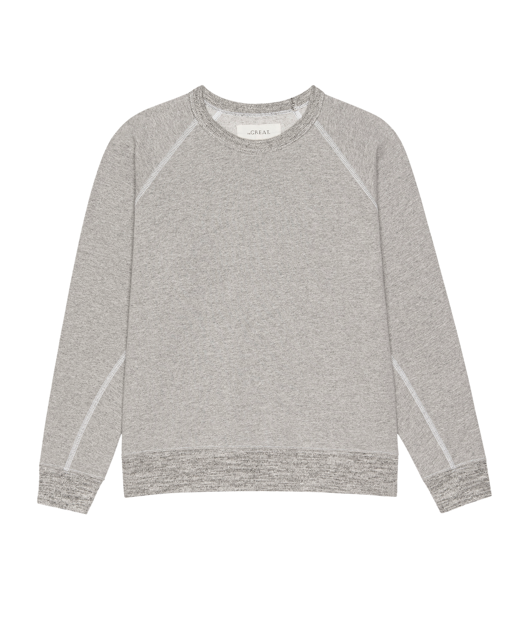 The Fleece Rookie Sweatshirt. Solid -- Heather Grey