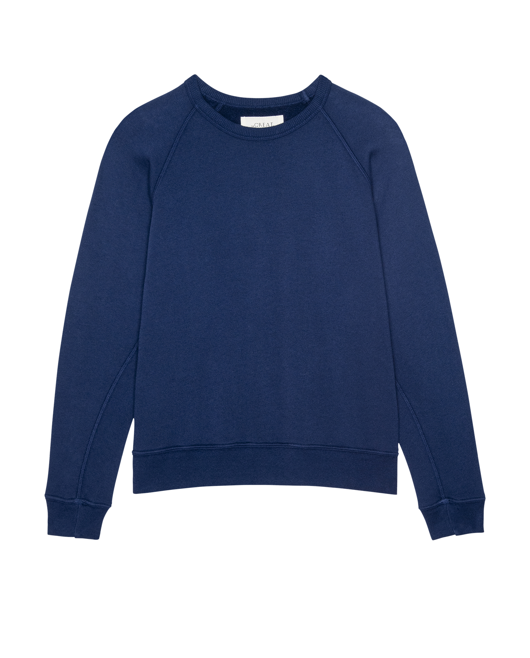 The Fleece Rookie Sweatshirt. Solid -- Navy