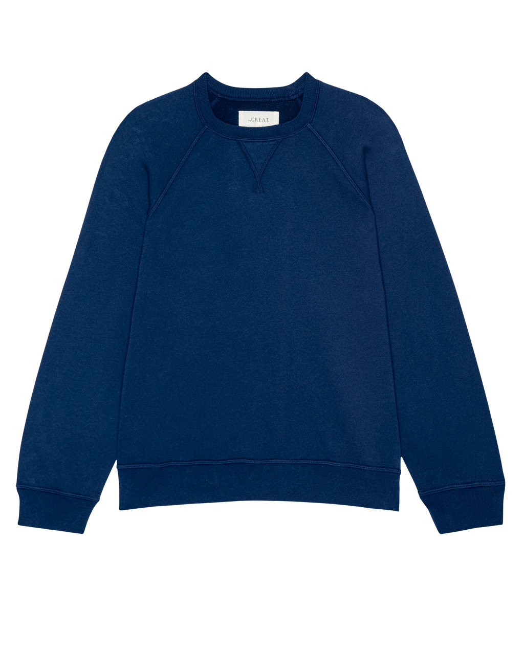 The Fleece Slouch Sweatshirt. Solid -- Navy