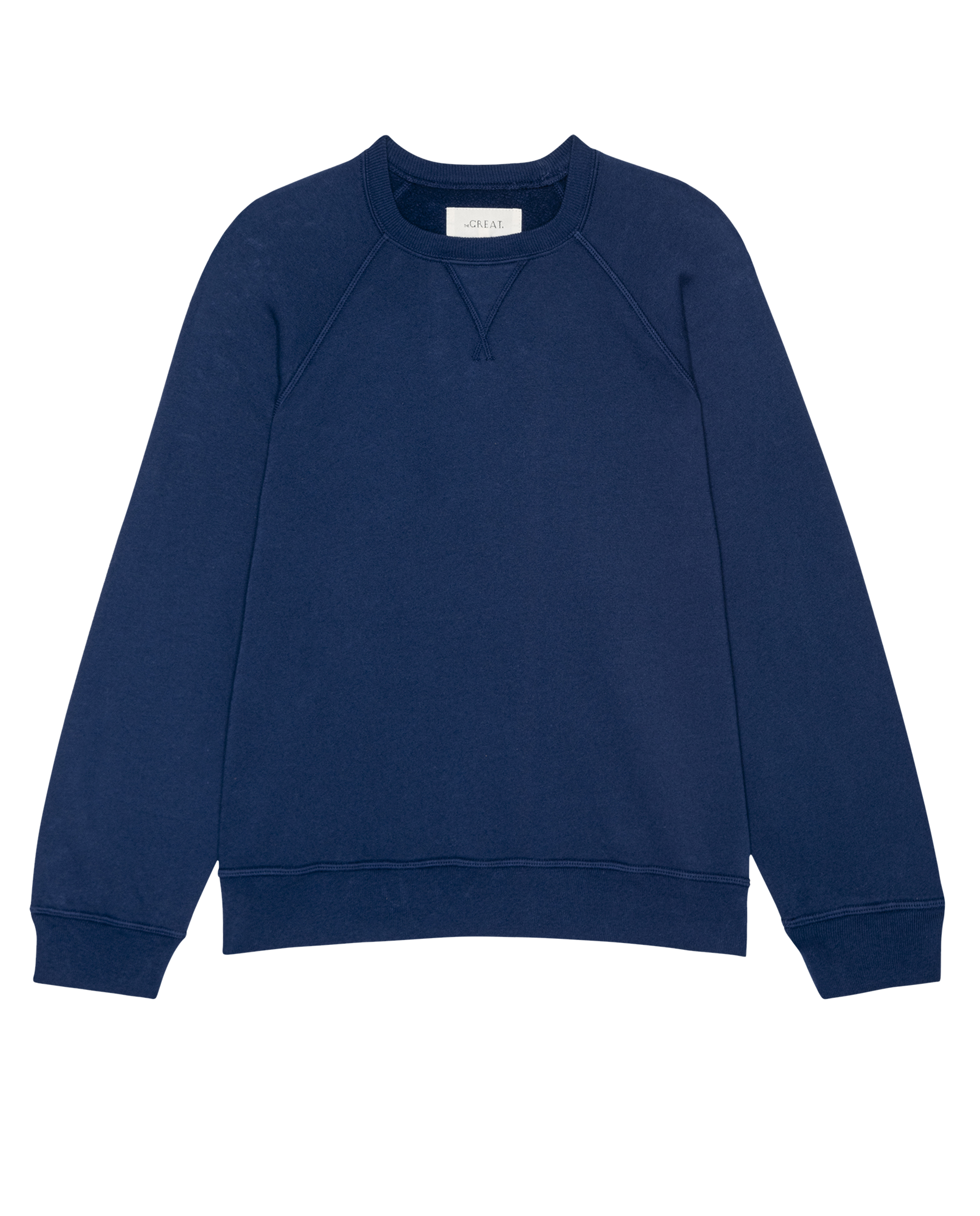 The Fleece Slouch Sweatshirt. Solid -- Navy