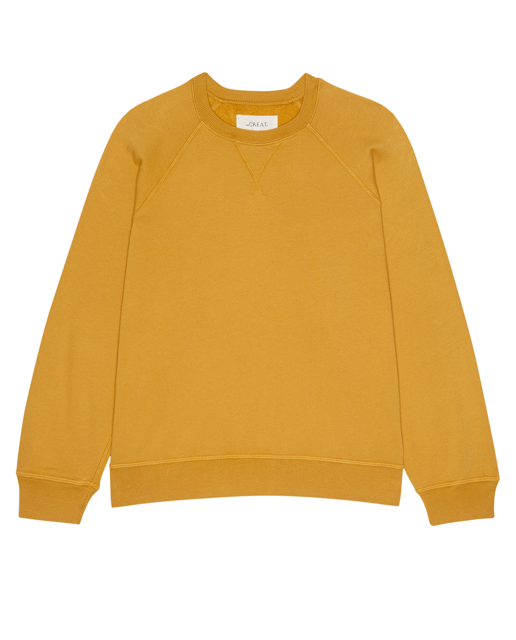The Fleece Slouch Sweatshirt. Solid -- Bright Yellow