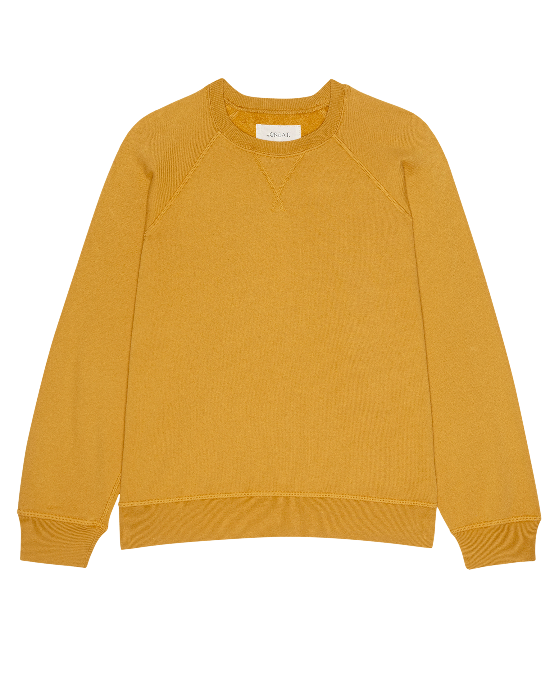 The Fleece Slouch Sweatshirt. Solid -- Bright Yellow